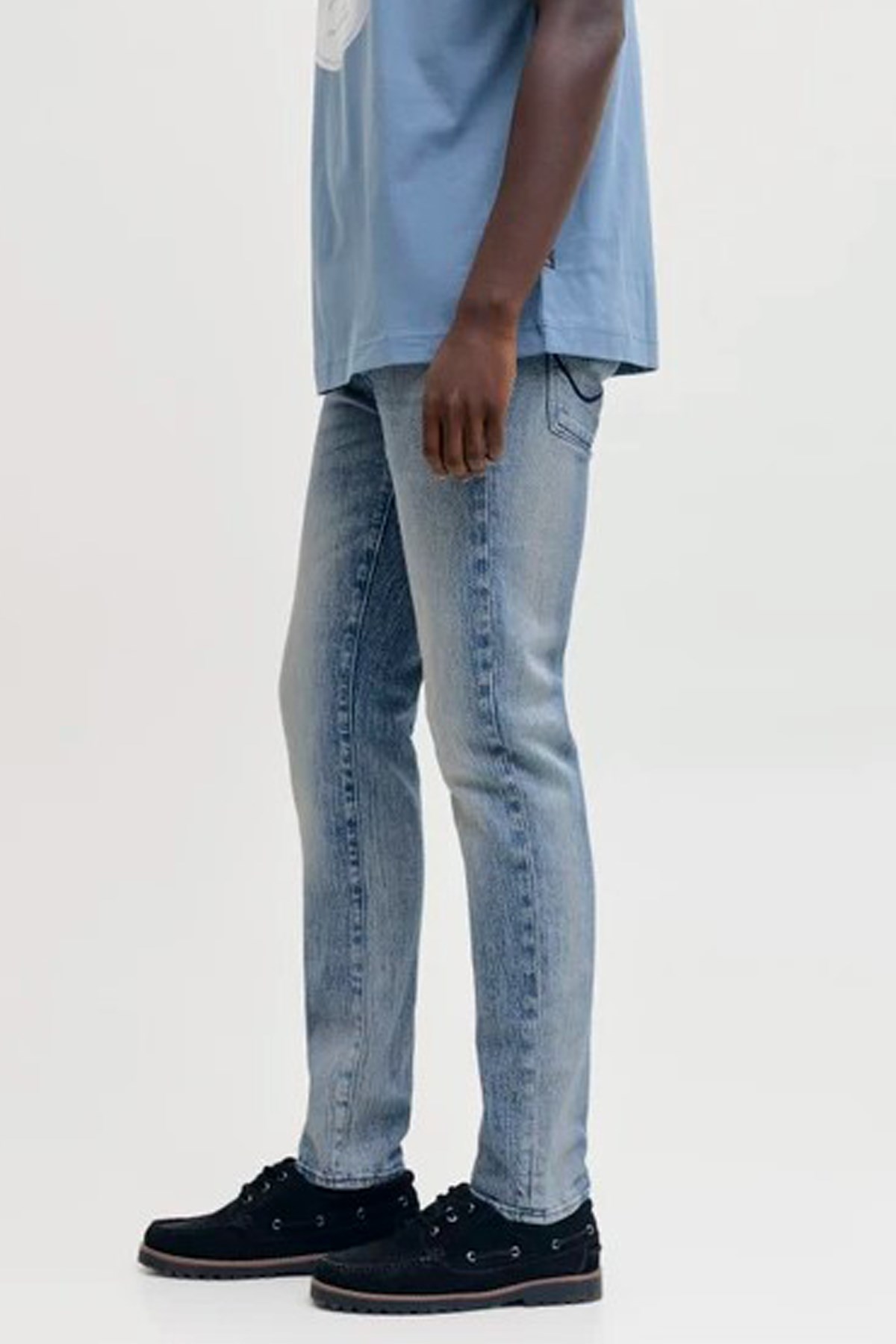 Jack & Jones JJıglen Erkek Jeans 12295611 Mavi