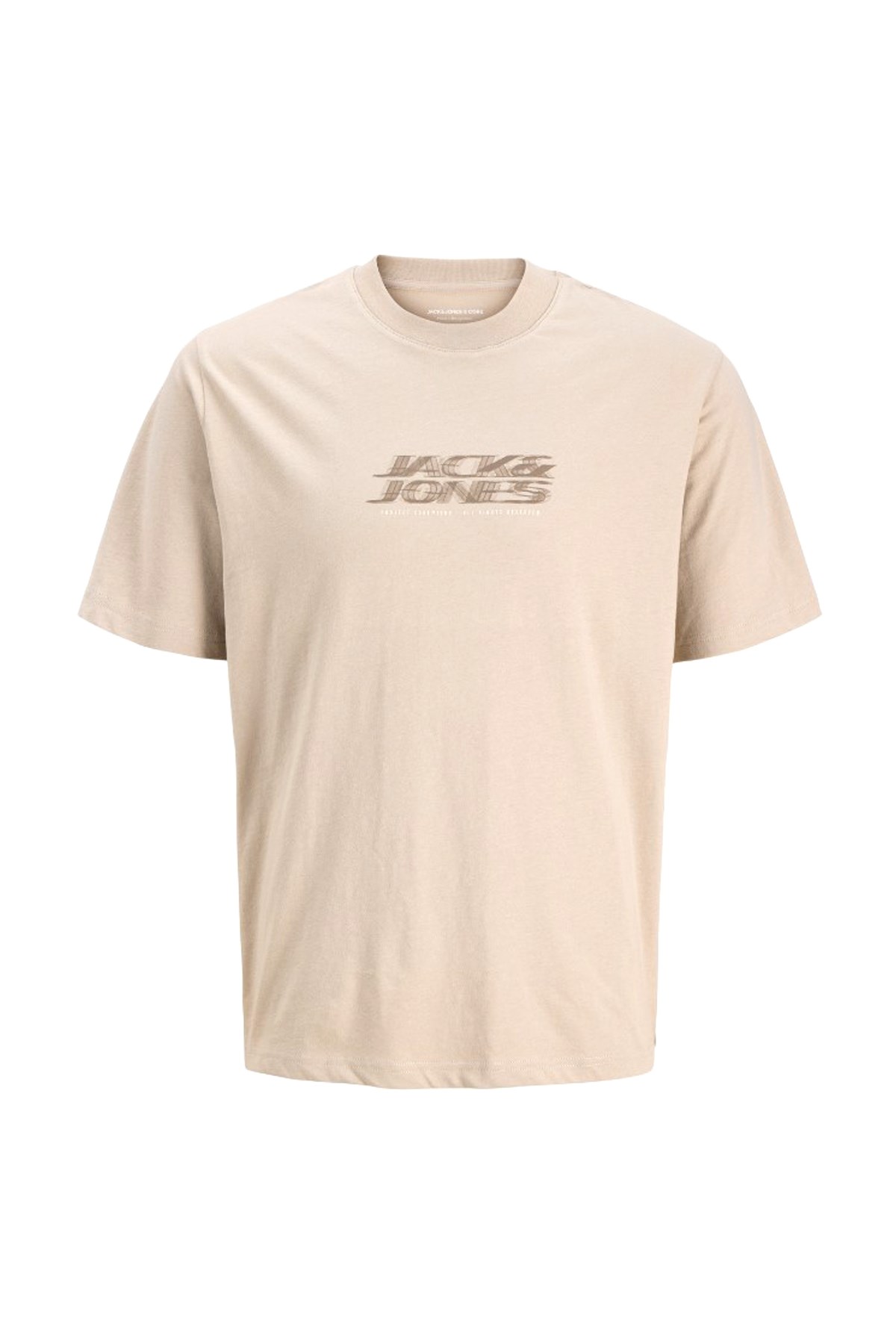 Jack & Jones Jcofusion Erkek Tişört 12297844 Bej