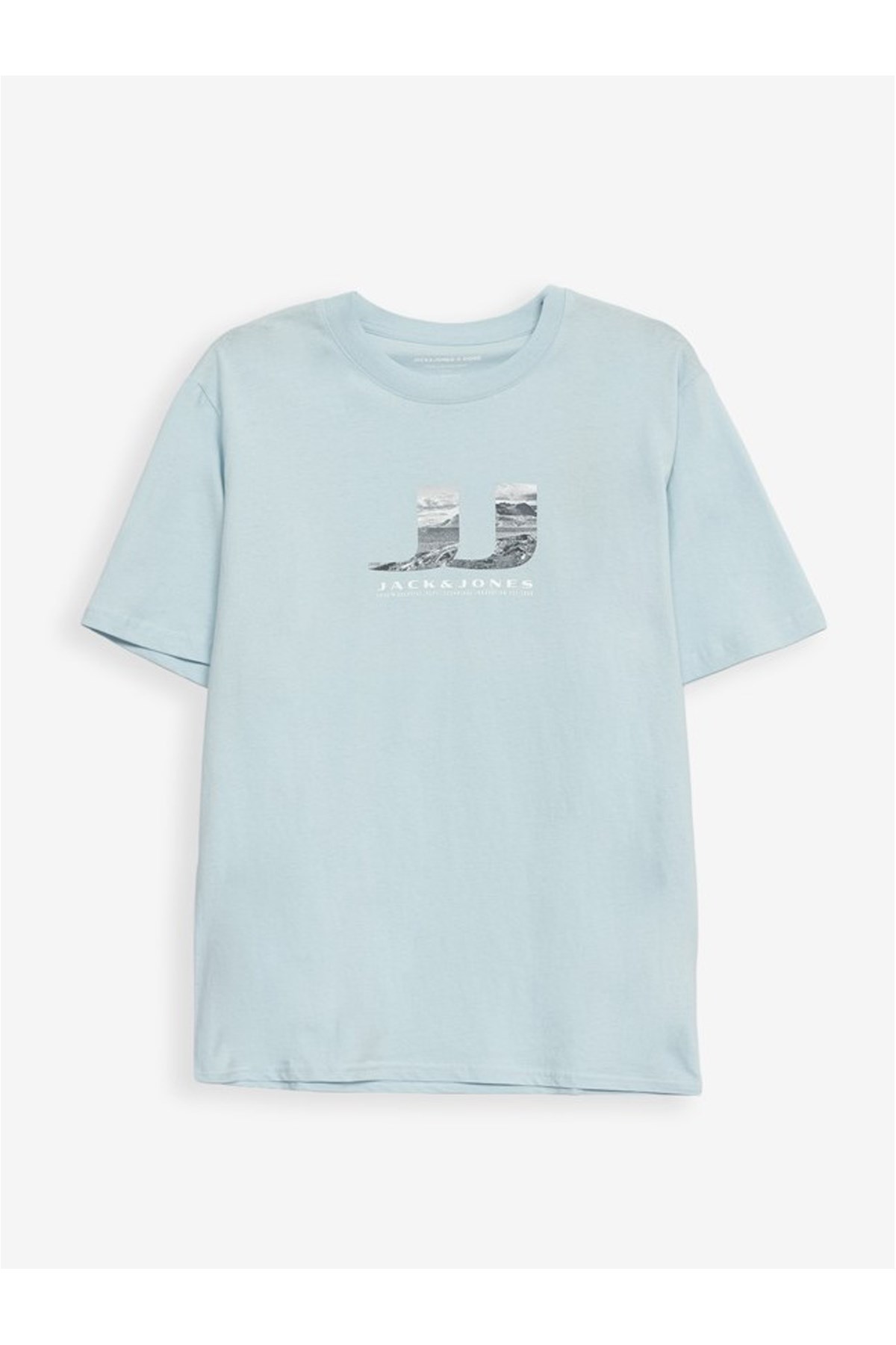 Jack & Jones Jcodust Erkek Tişört 12297849 Mavi