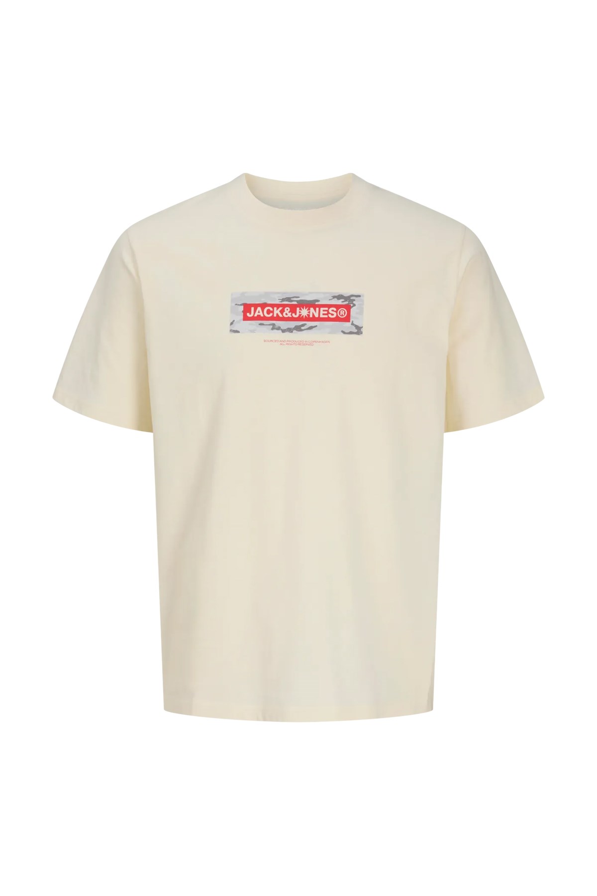 Jack & Jones Jcobreeze Erkek Tişört 12297851 Bej
