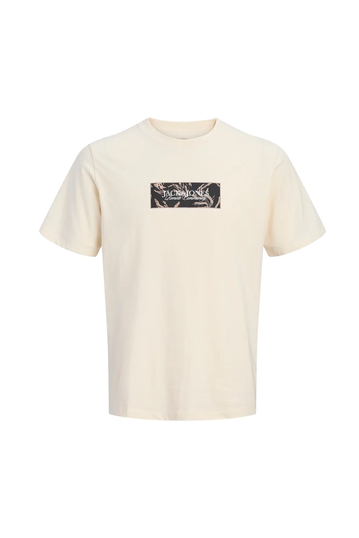 Jack & Jones Jormontauk Erkek Tişört 12297890 Bej