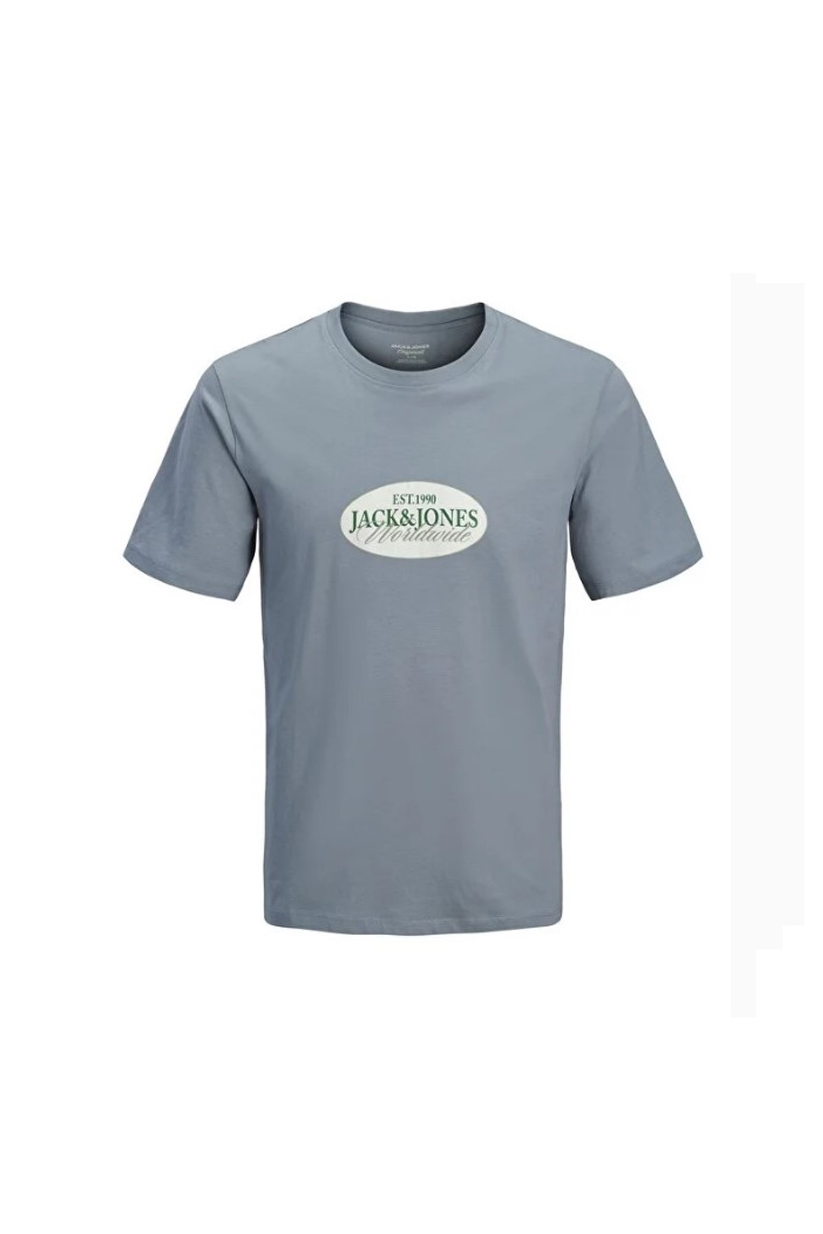 Jack & Jones Jorcatskills Erkek Tişört 12297891 Mavi