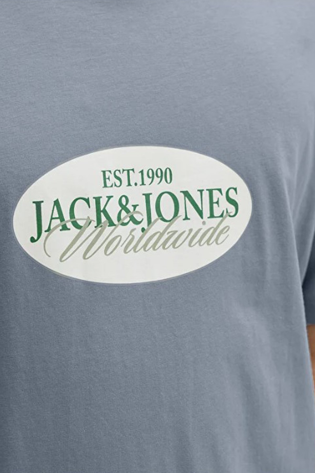 Jack & Jones Jorcatskills Erkek Tişört 12297891 Mavi