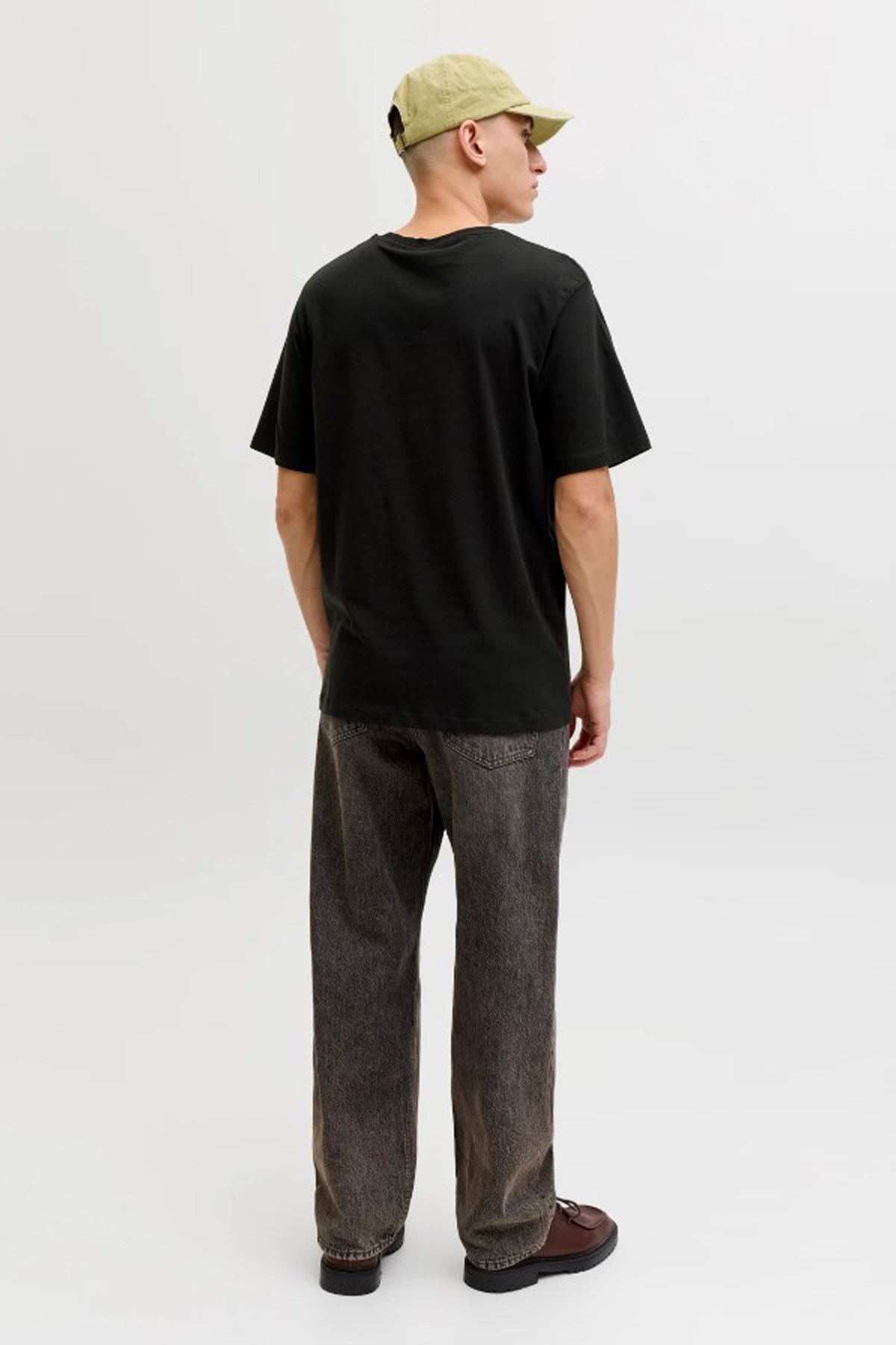 Jack & Jones Jorcatskills Erkek Tişört 12297891 Siyah