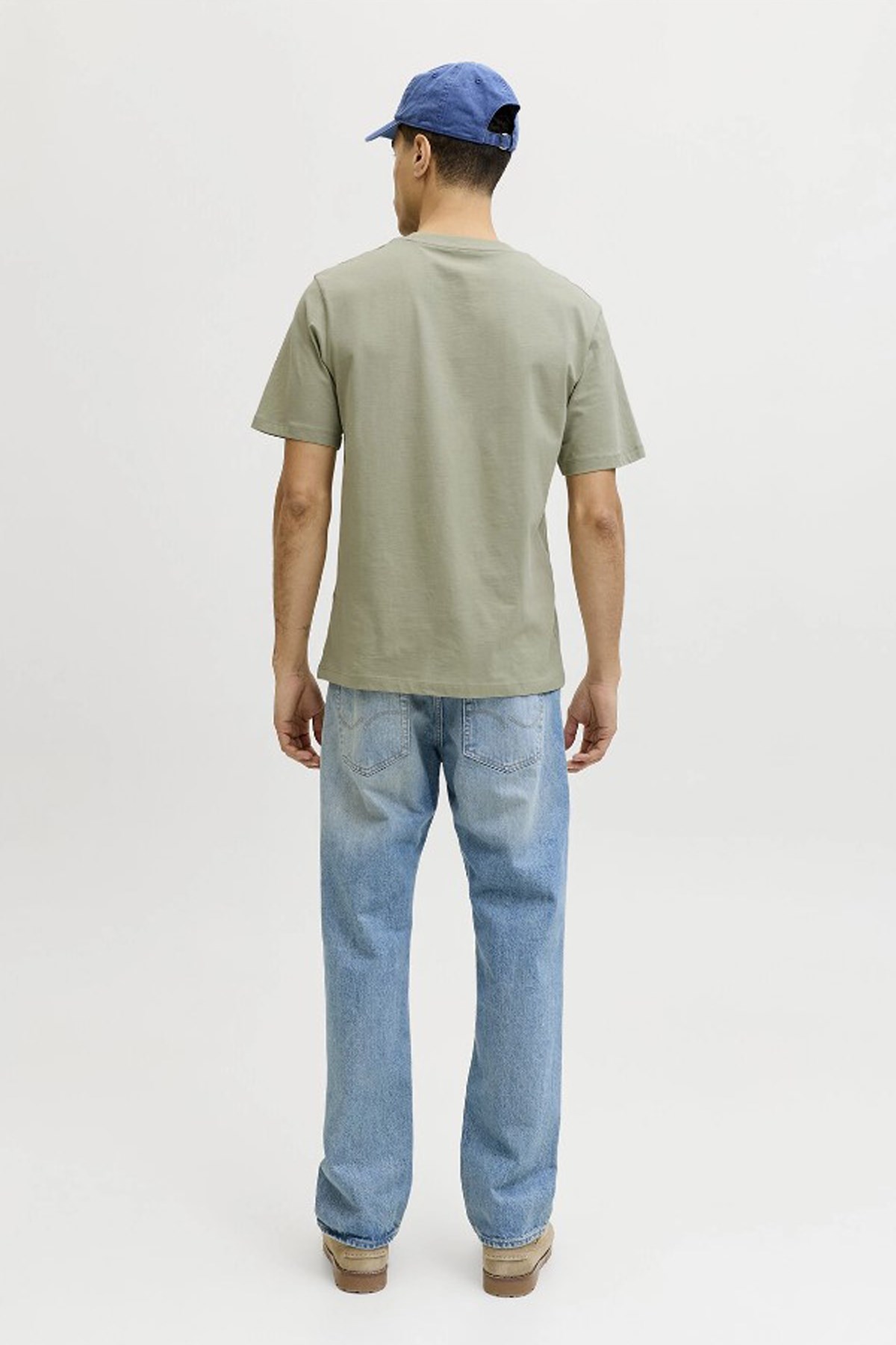 Jack & Jones Jorcatskills Erkek Tişört 12297891 Yeşil