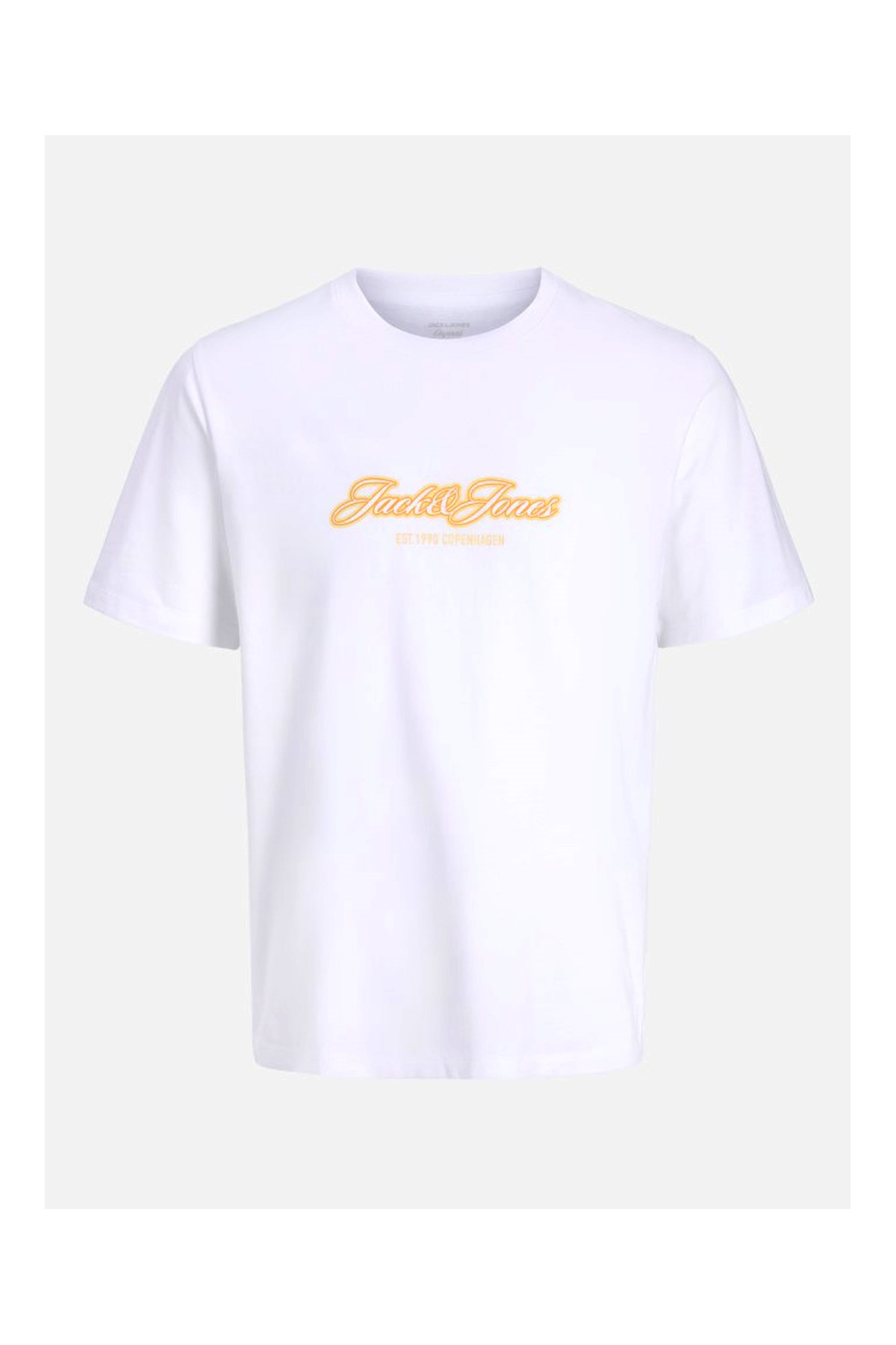 Jack & Jones Jorcatskills Erkek Tişört 12297893 Beyaz