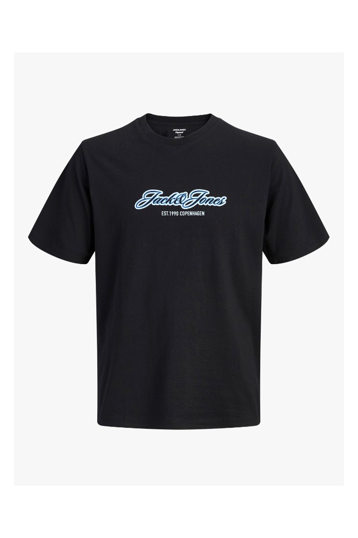 Jack & Jones Jorcatskills Erkek Tişört 12297893 Siyah