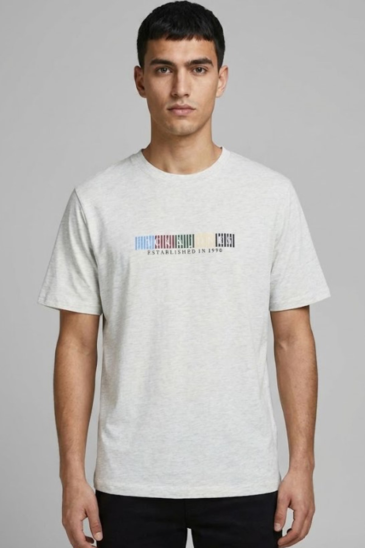 Jack & Jones Jornantucket Erkek Tişört 12297899 Whıte