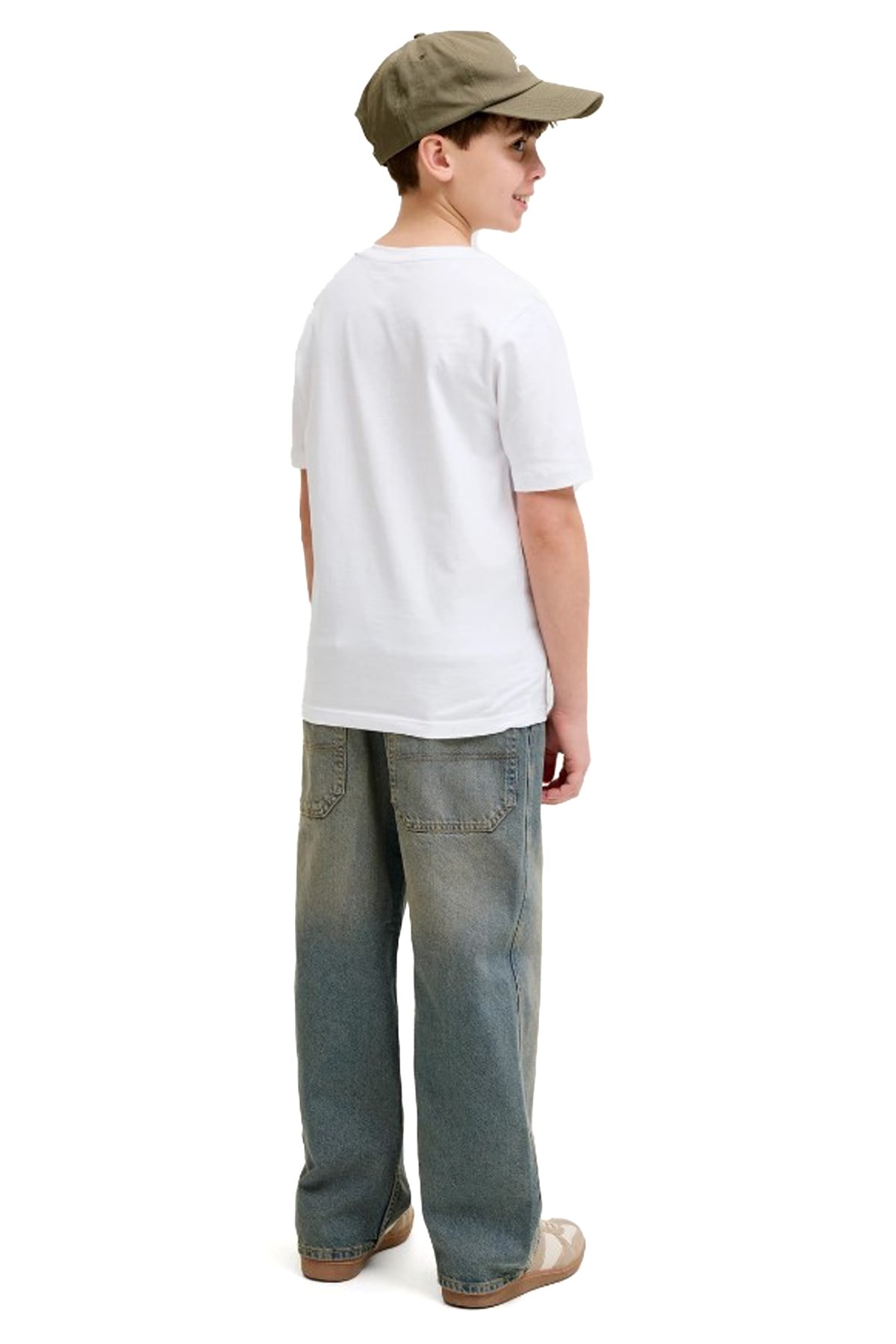 Jack & Jones Jprblaneo Çocuk Tişört 12298341 Beyaz
