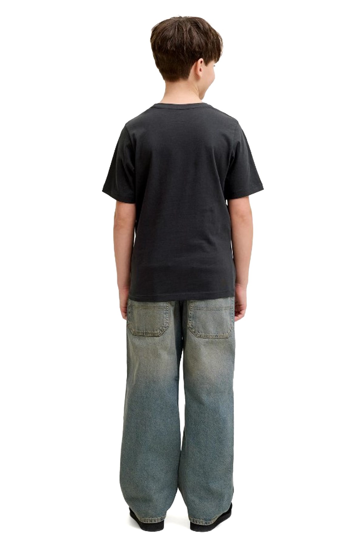 Jack & Jones Jprblaneo Çocuk Tişört 12298341 Siyah