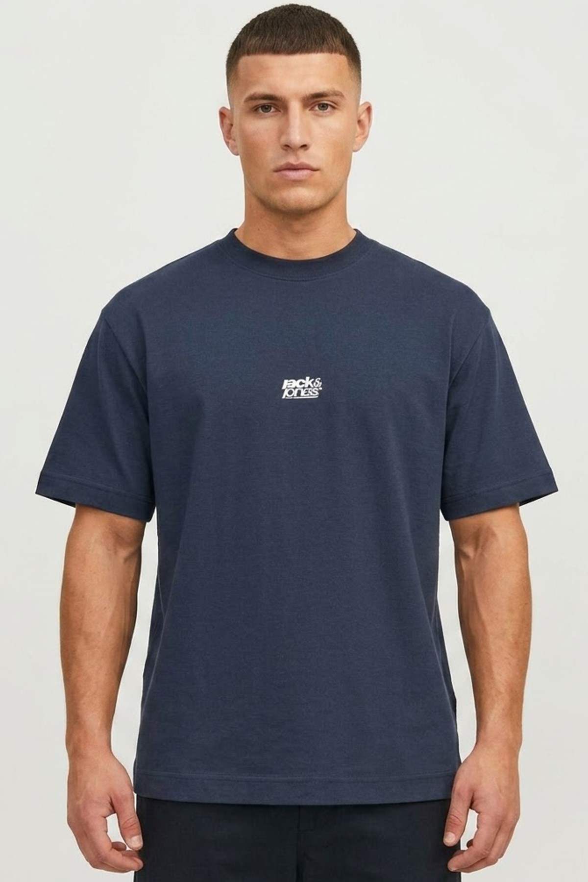 Jack & Jones Jcobreeze Erkek Tişört 12298989 Lacivert