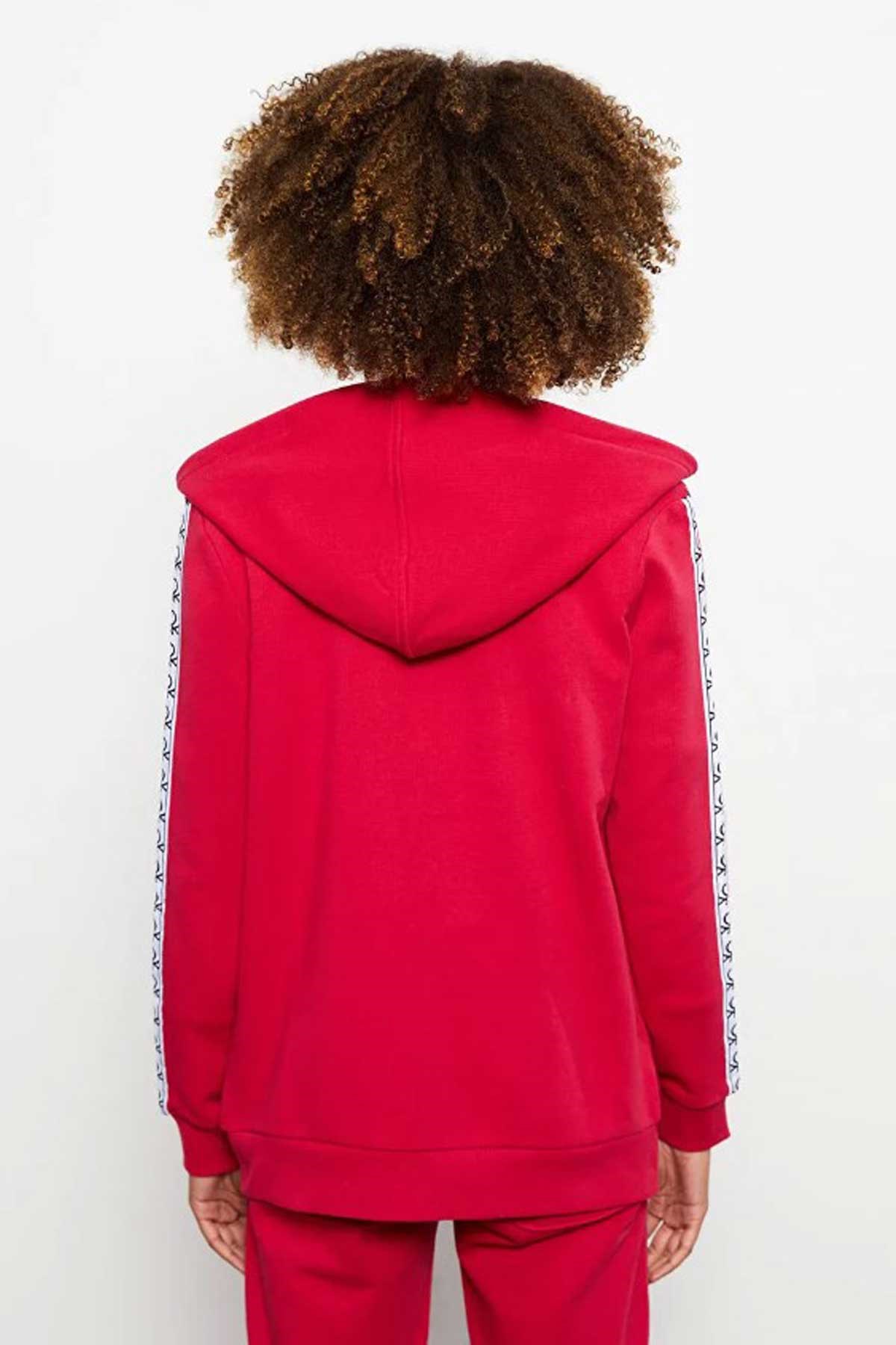 Benetton Kadın Fermuarlı Sweatshirt 122A3J68D500F Pembe