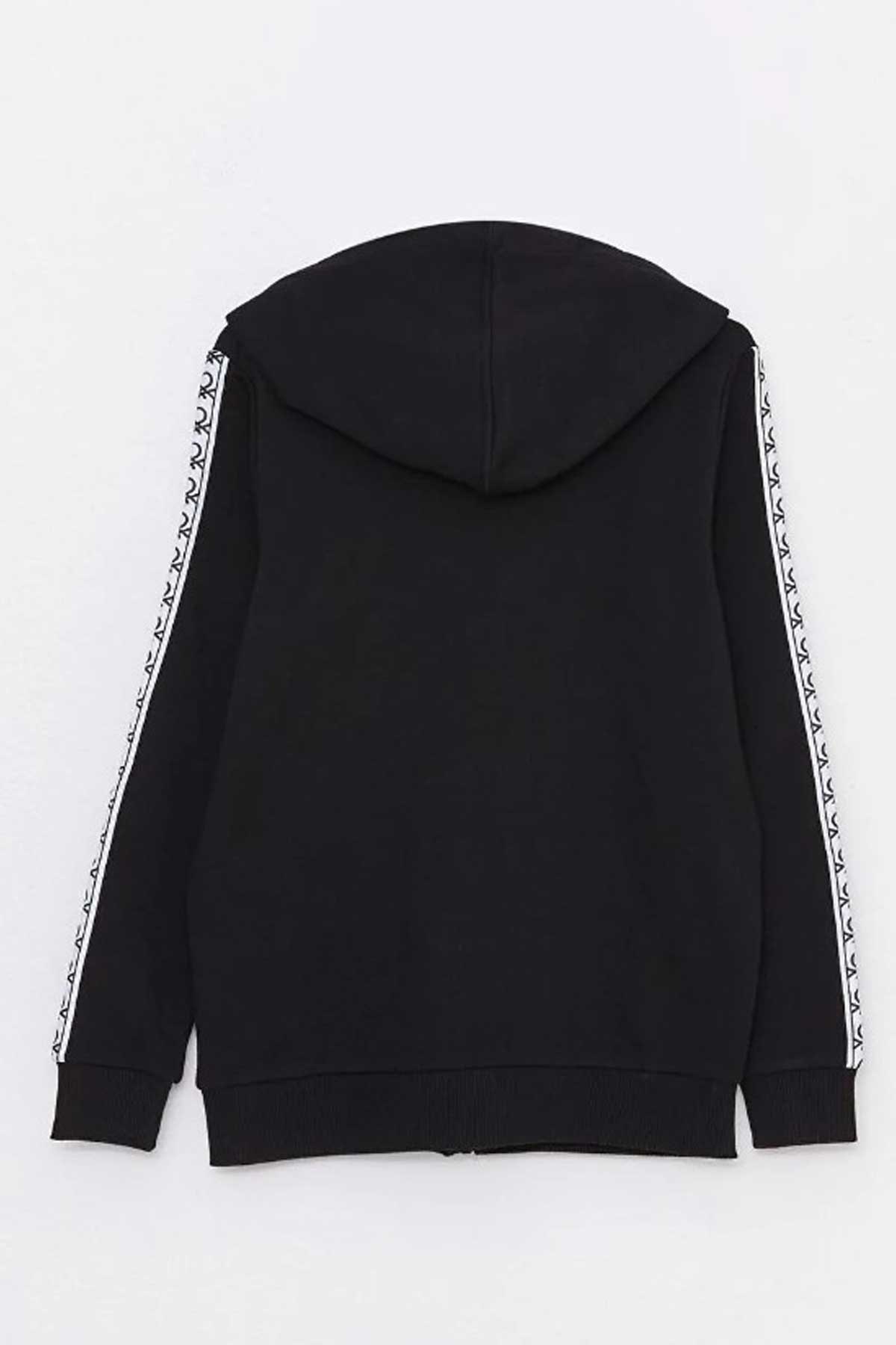 Benetton Kadın Fermuarlı Sweatshirt 122A3J68D500F Siyah