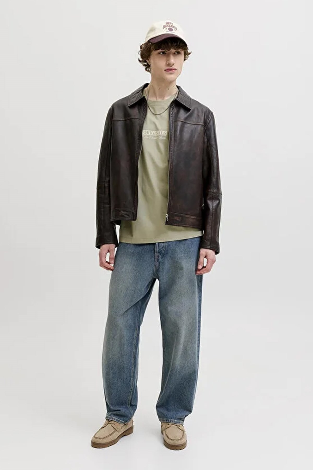 Jack & Jones Jorsavona Erkek Tişört 12310070 Yeşil