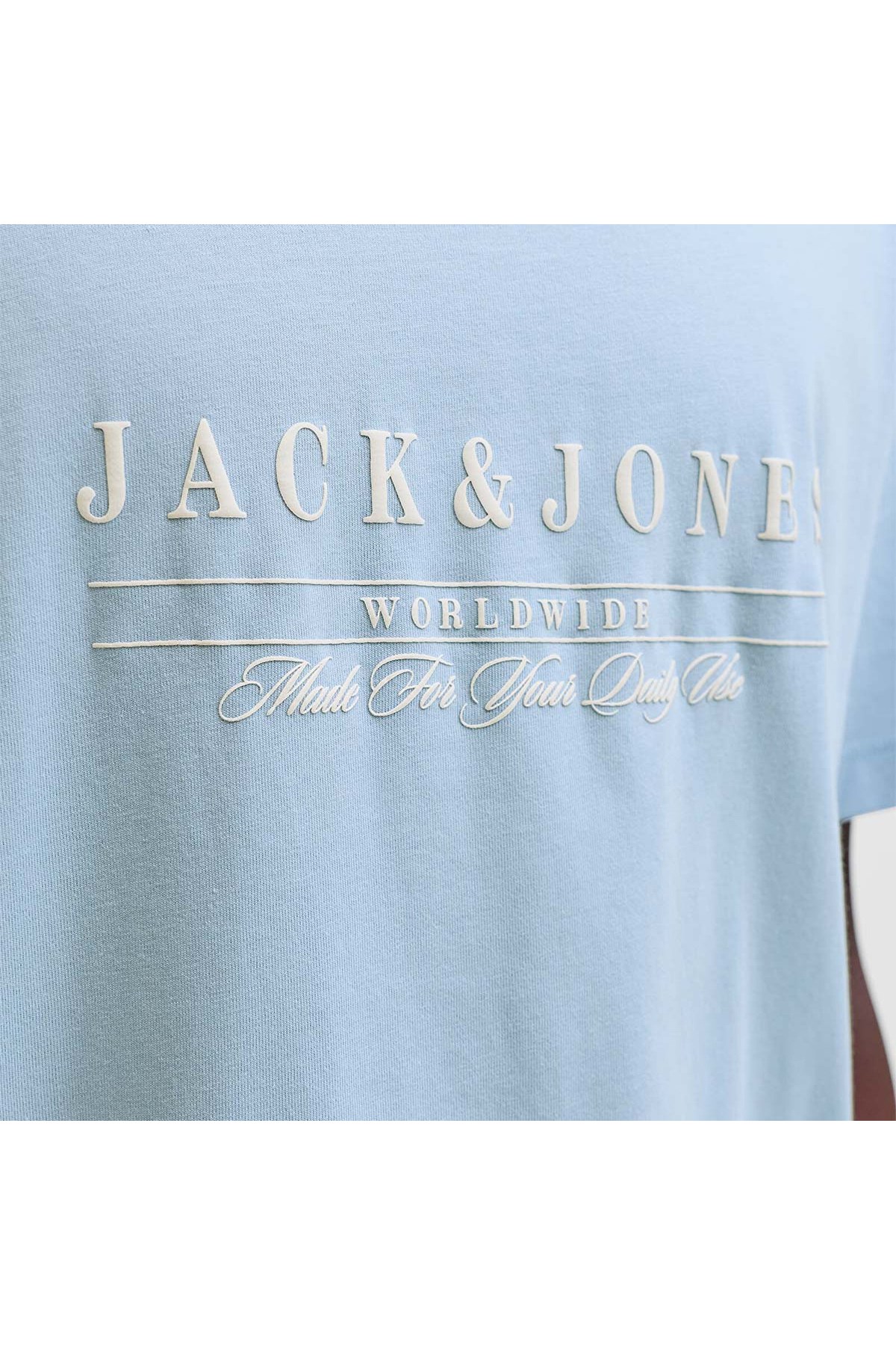 Jack & Jones Jorsavona Erkek Tişört 12310071 Mavi
