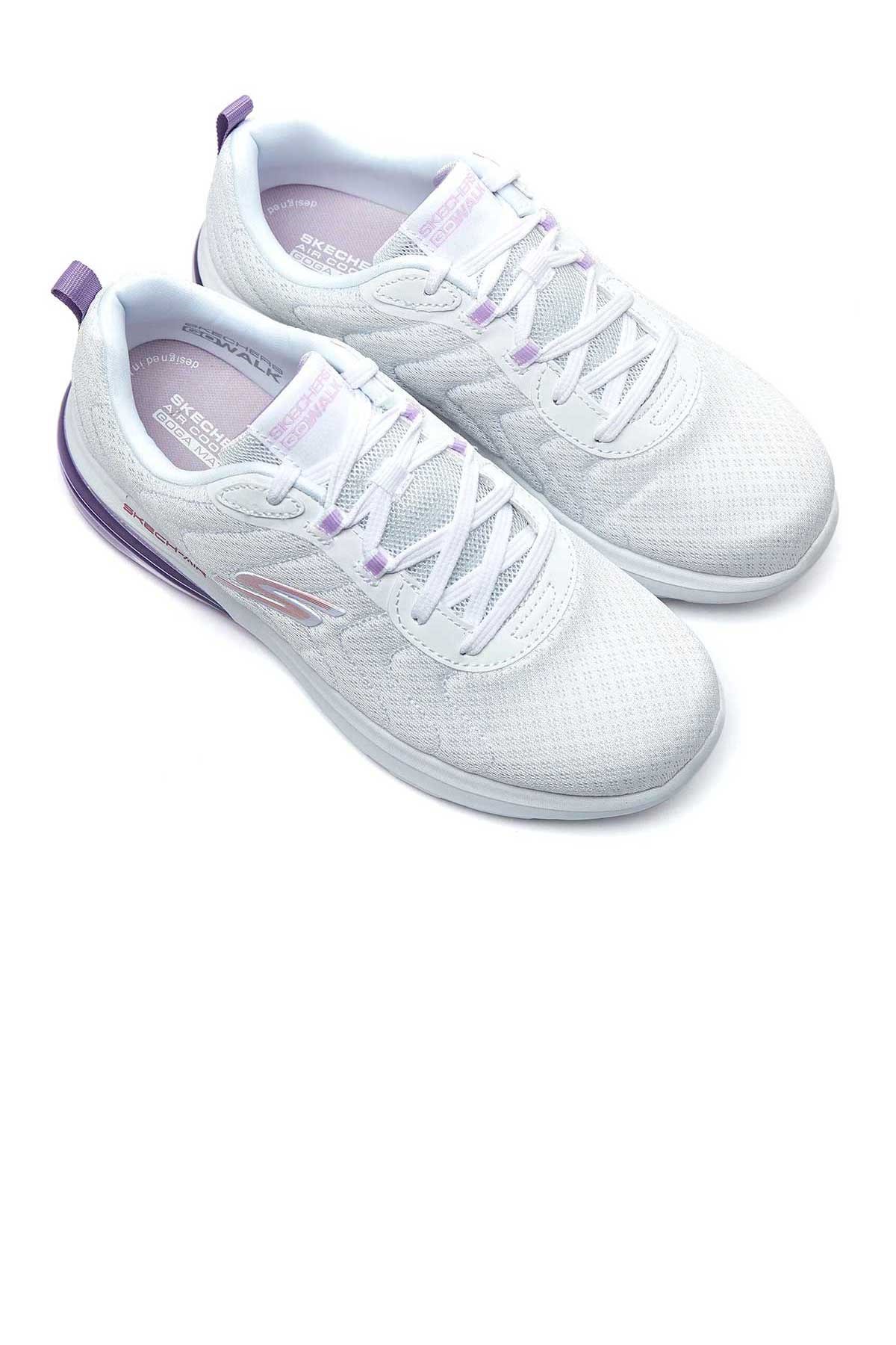 Skechers Go Walk Air 2.0-Dynamic Virtu Kadın Spor Ayakkabı 124354 WLV Beyaz