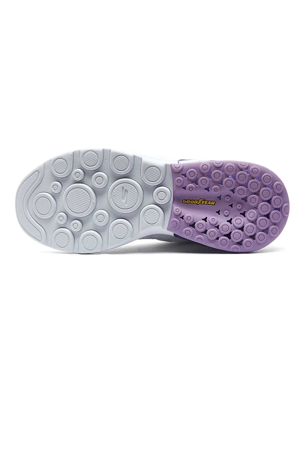 Skechers Go Walk Air 2.0-Dynamic Virtu Kadın Spor Ayakkabı 124354 WLV Beyaz