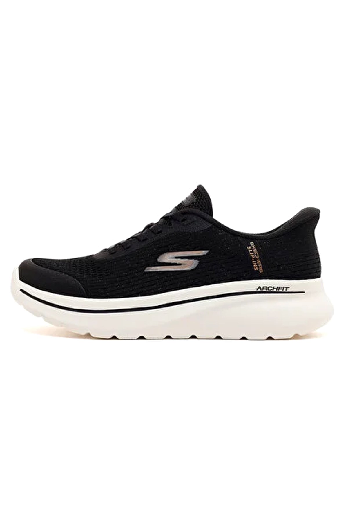 Skechers Go Walk Arch Fit Kadın Spor Ayakkabı 125852TK BKW Siyah