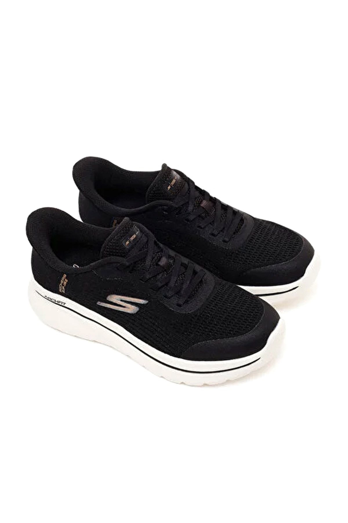 Skechers Go Walk Arch Fit Kadın Spor Ayakkabı 125852TK BKW Siyah