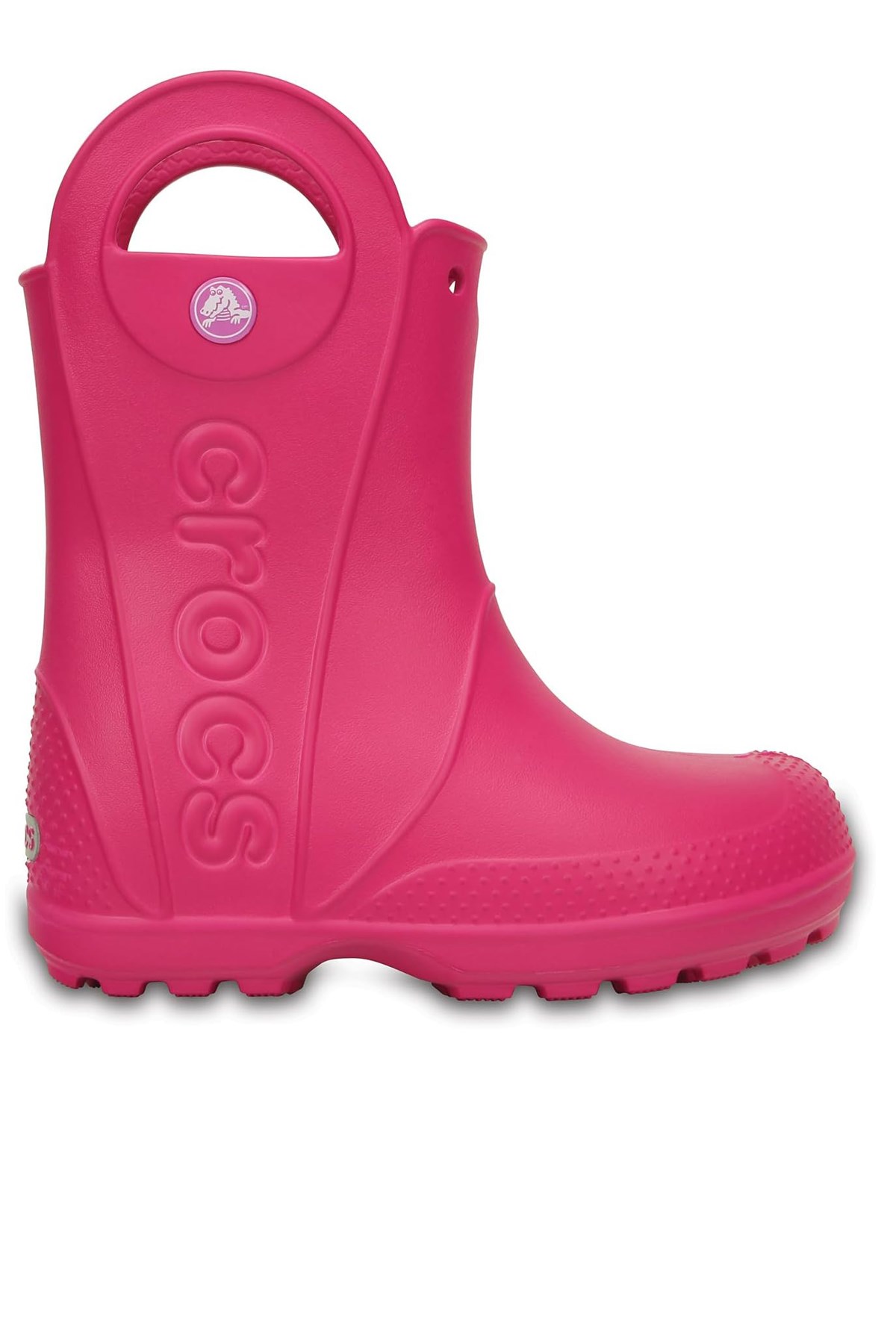 Crocs Handle It Rain Boot Kids Çocuk Yağmur Çizme 12803-010 Pembe