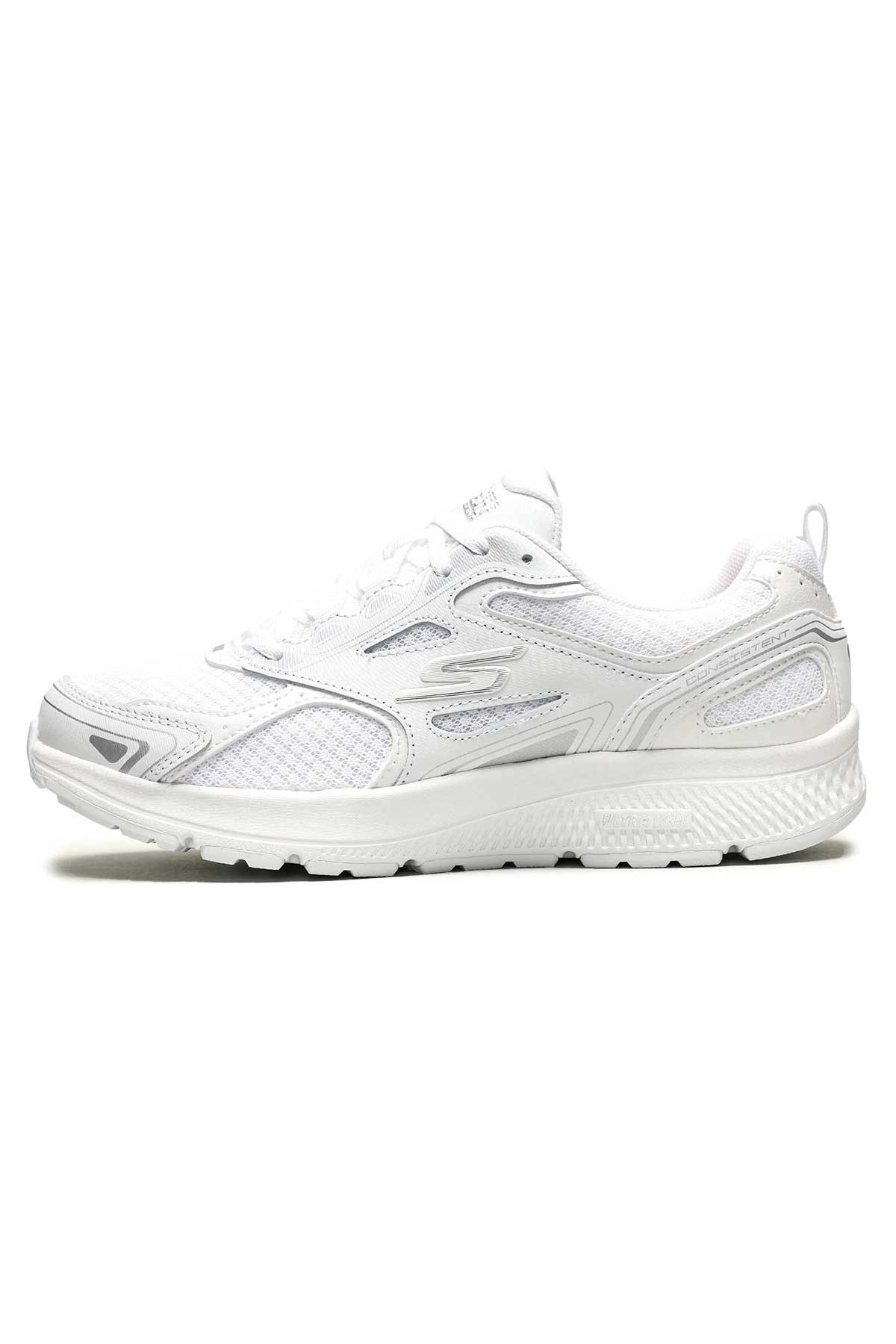 Skechers Go Run Consistent Kadın Spor Ayakkabı 128075 WSL Beyaz