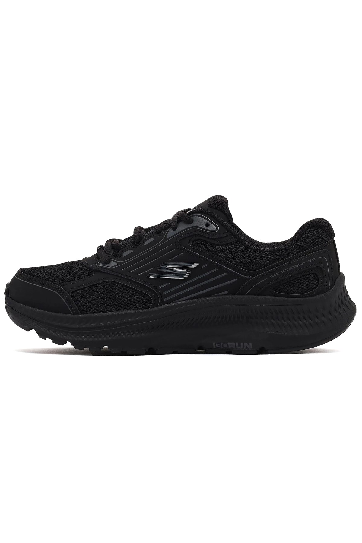 Skechers Go Run Consistent 2.0 Kadın Spor Ayakkabı 128606TK BBK Siyah