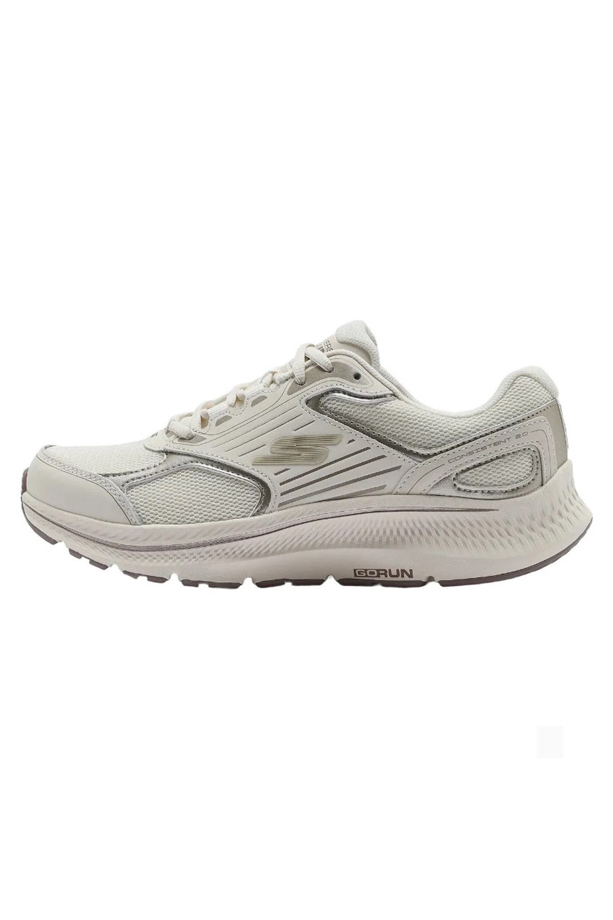Skechers Go Run Consistent Kadın Spor Ayakkabı 128606TK NAT Gri