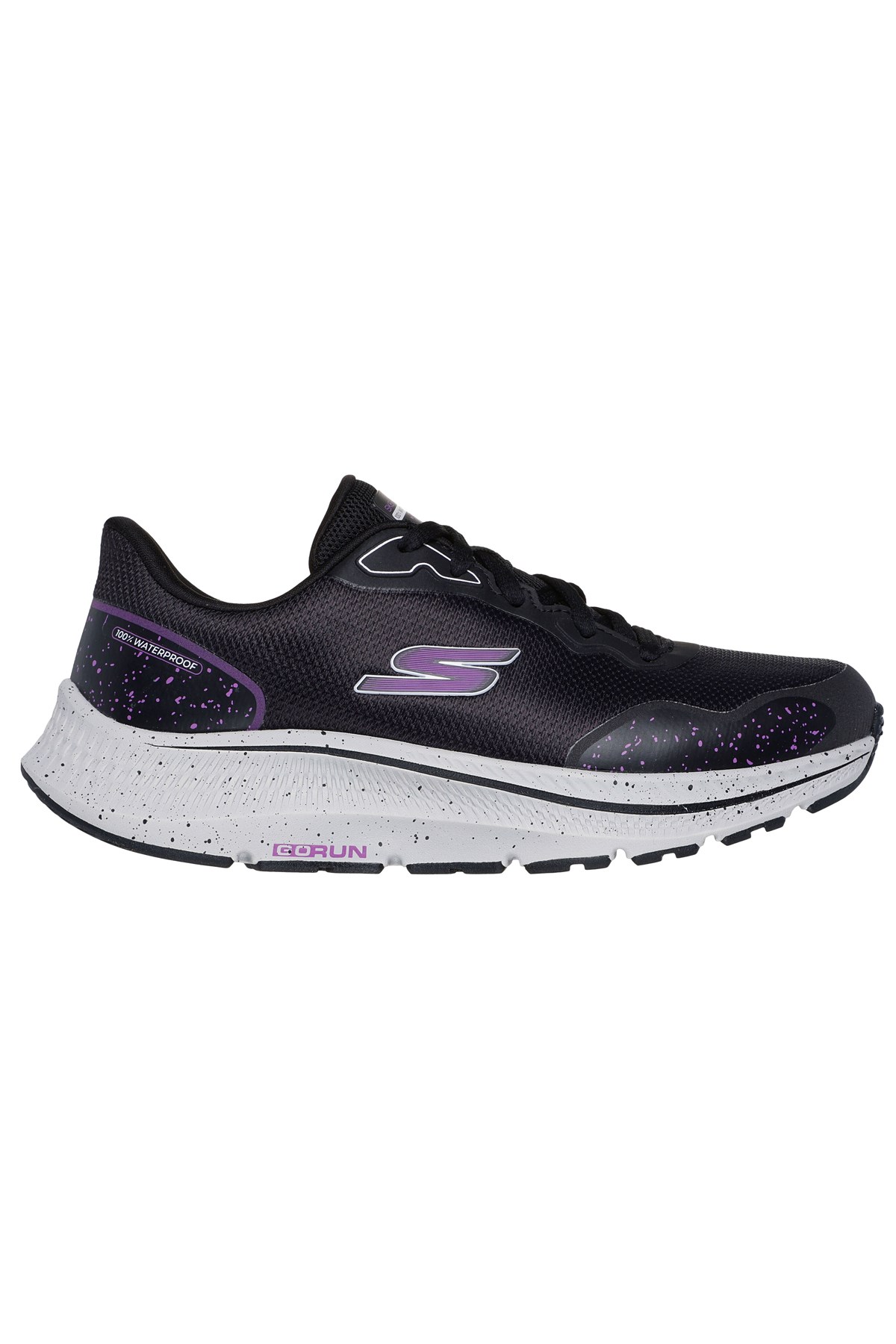 Skechers Go Run Consistent Kadın Spor Ayakkabı 128625 BKPR Siyah