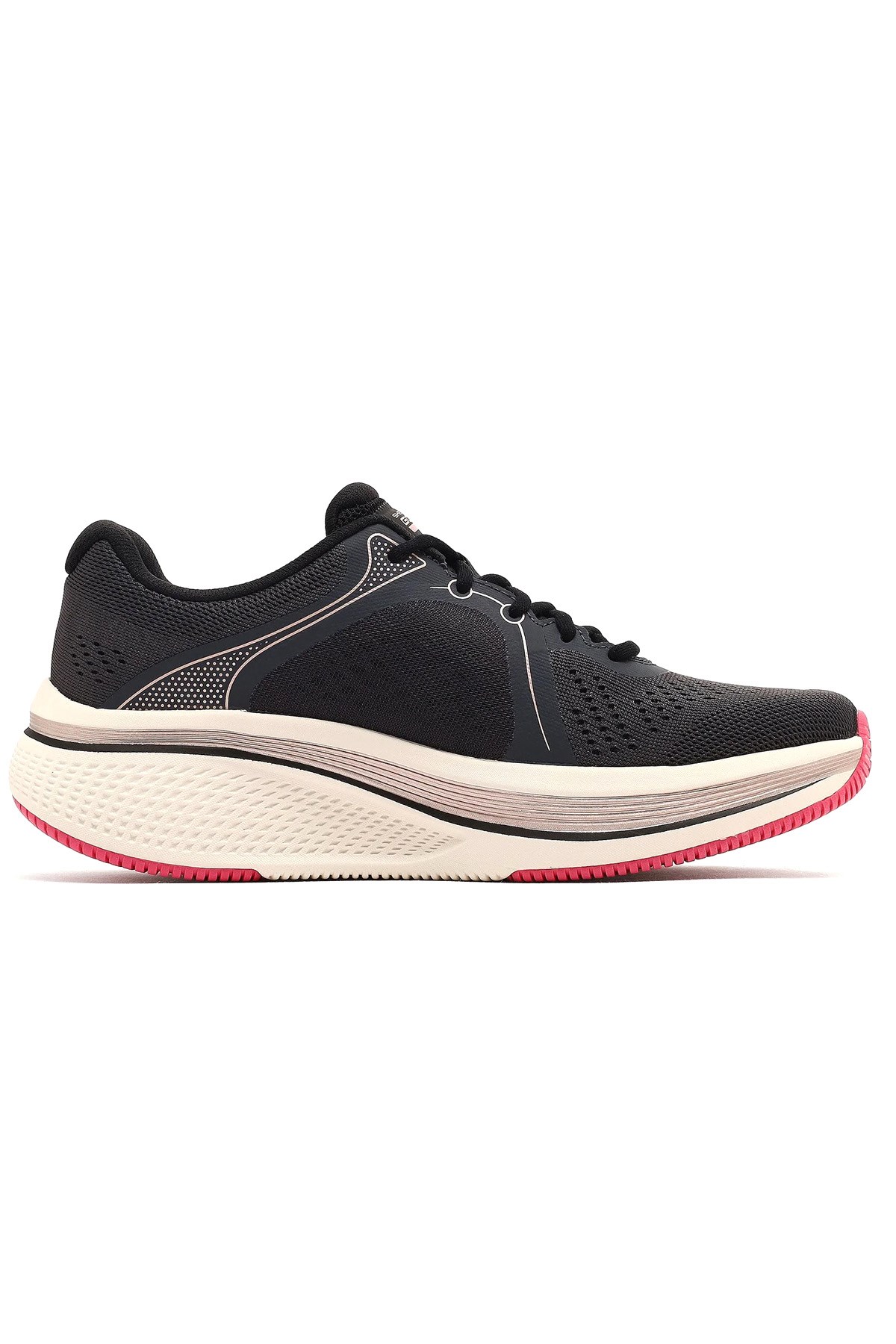Skechers Go Run Elevate 2.0 Quartz Kadın Spor Ayakkabı 129005 BKPK Siyah
