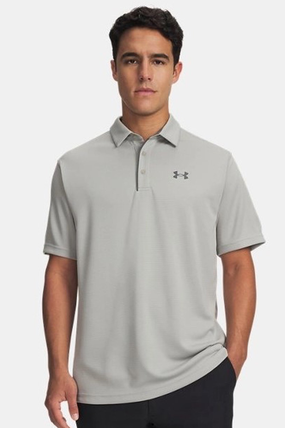 Under Armour Tech Polo Erkek Tişört 1290140-069 Gri
