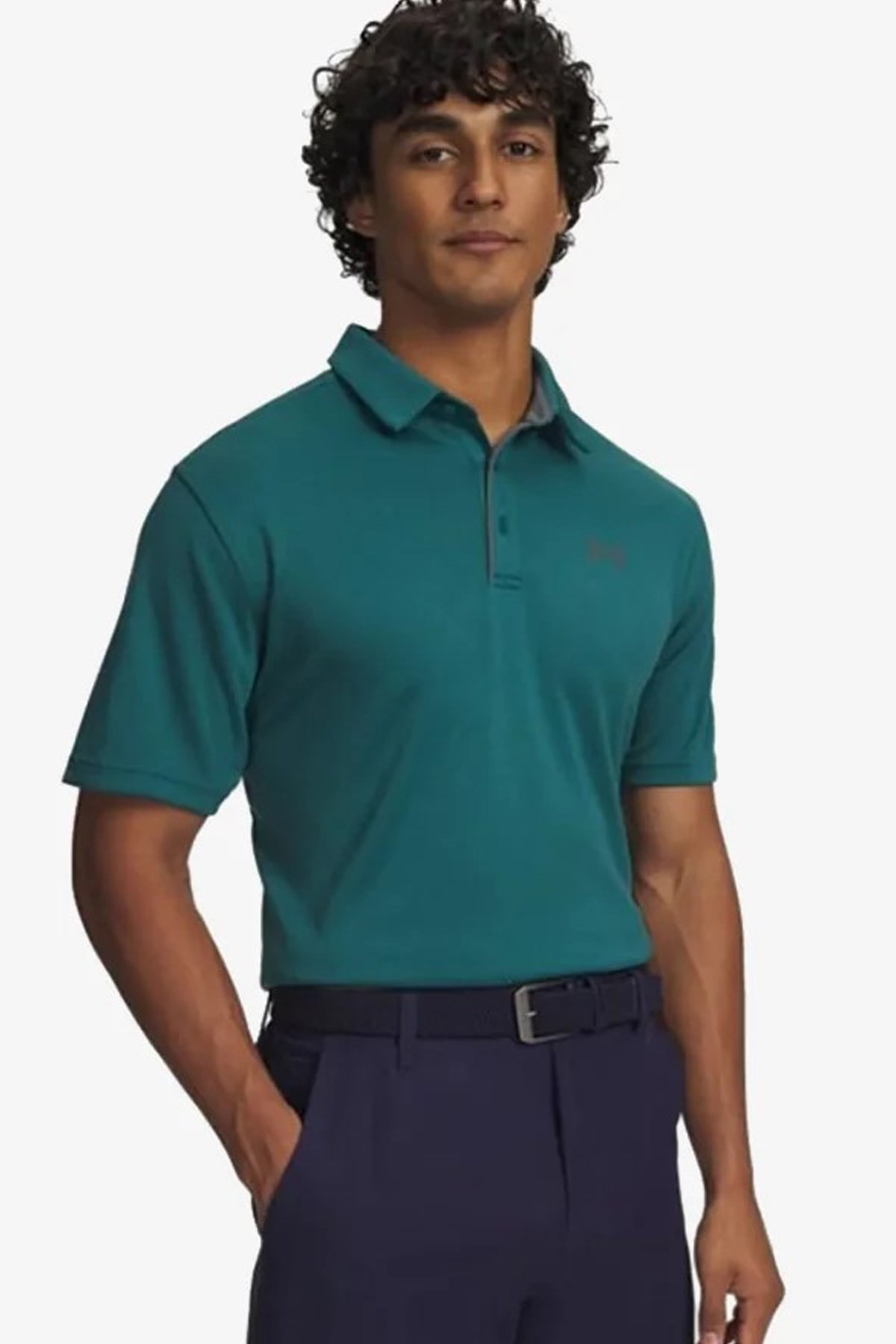 Under Armour Tech Polo Erkek Tişört 1290140-338 Yeşil