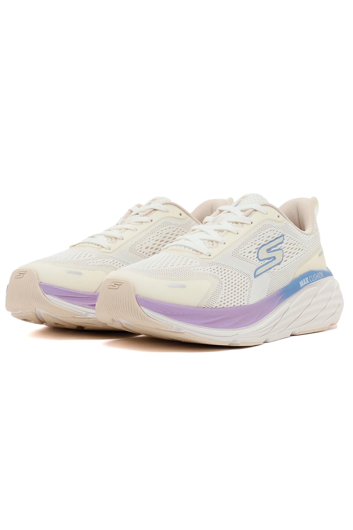Skechers Max Cushioning Kadın Spor Ayakkabı 129720 OFWT Beyaz