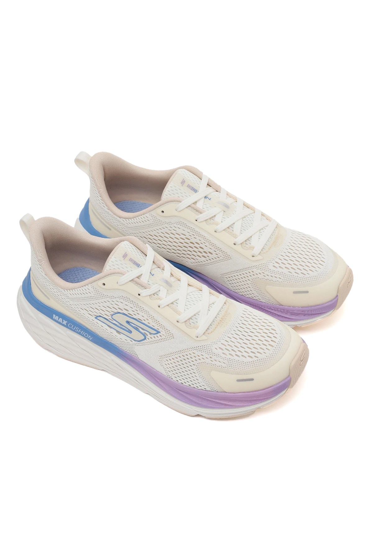 Skechers Max Cushioning Kadın Spor Ayakkabı 129720 OFWT Beyaz