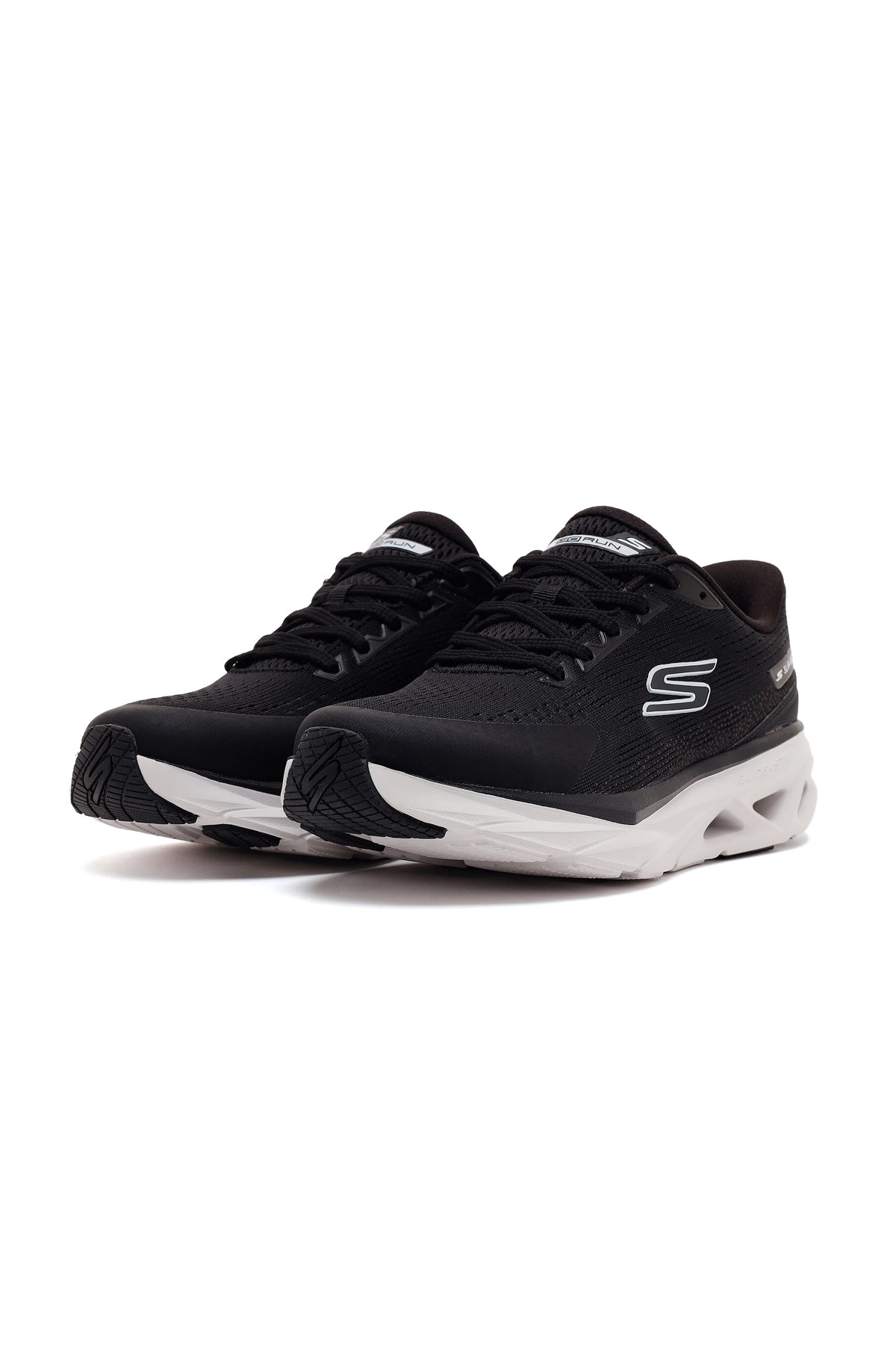 Skechers Glide-Step Vortex Kadın Spor Ayakkabı 129825 BKW Siyah