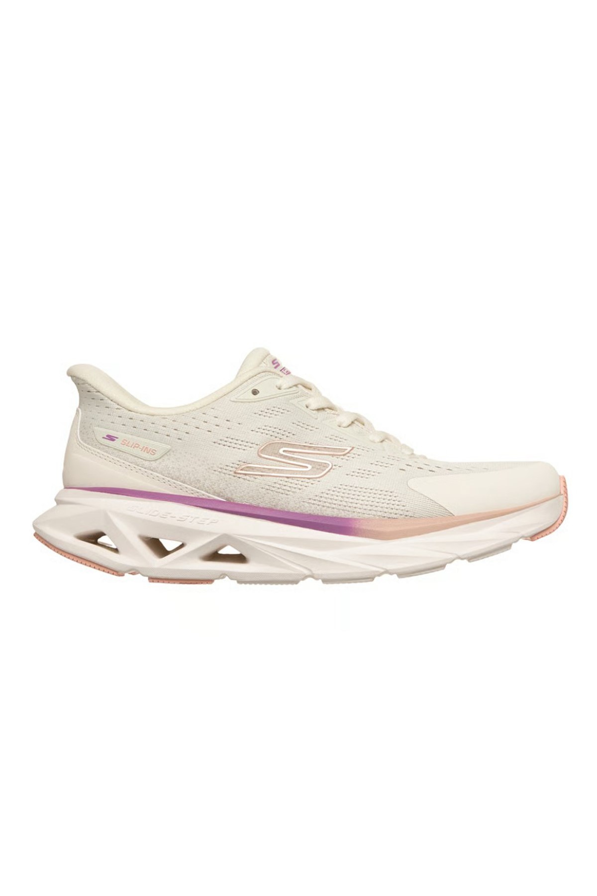 Skechers Glide-Step Vortex Kadın Spor Ayakkabı 129825 NAT Bej