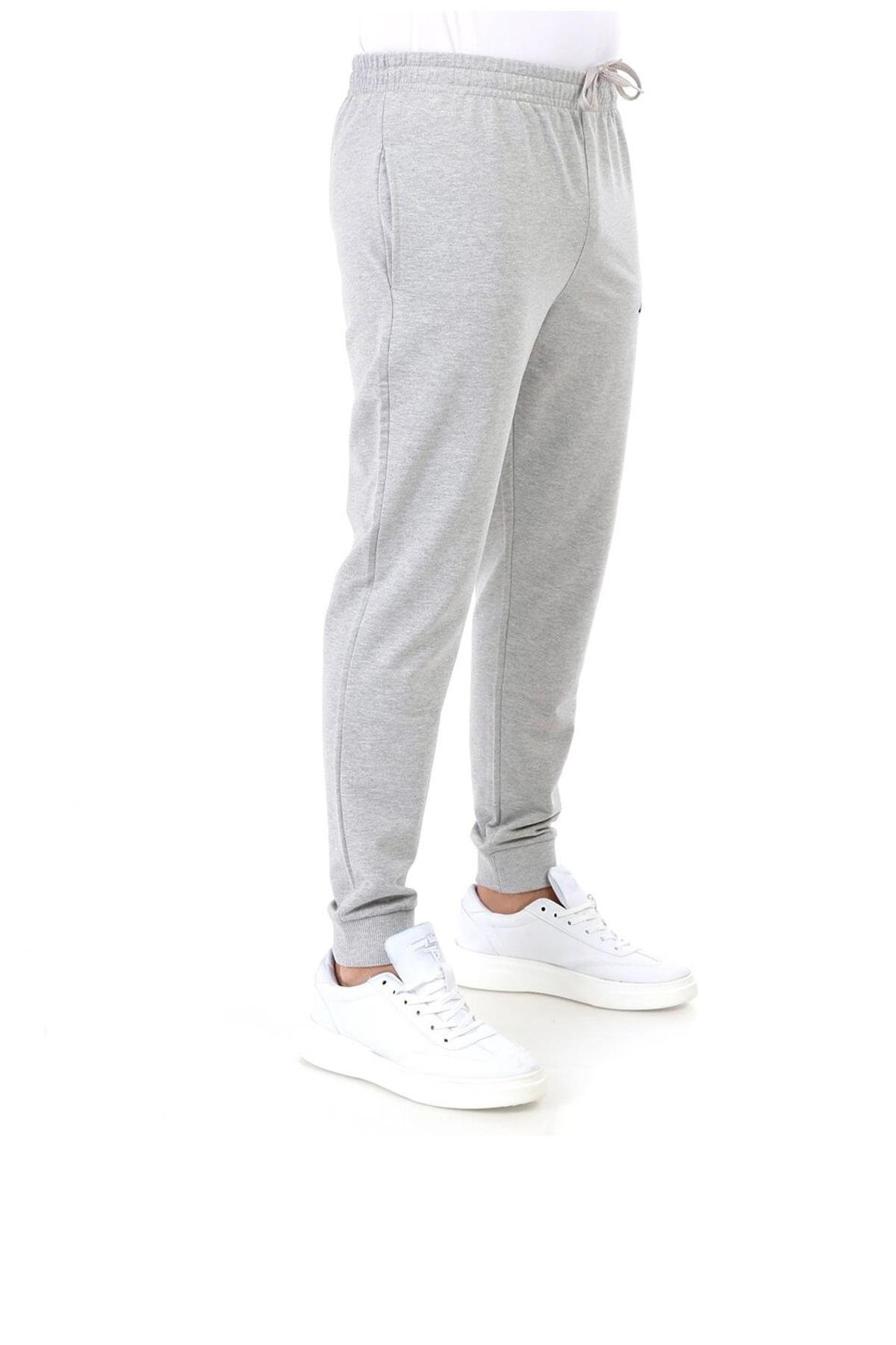 Kappa ZANG Erkek Ribanalı Sweat Pantolon 1-3032J90-77M Gri