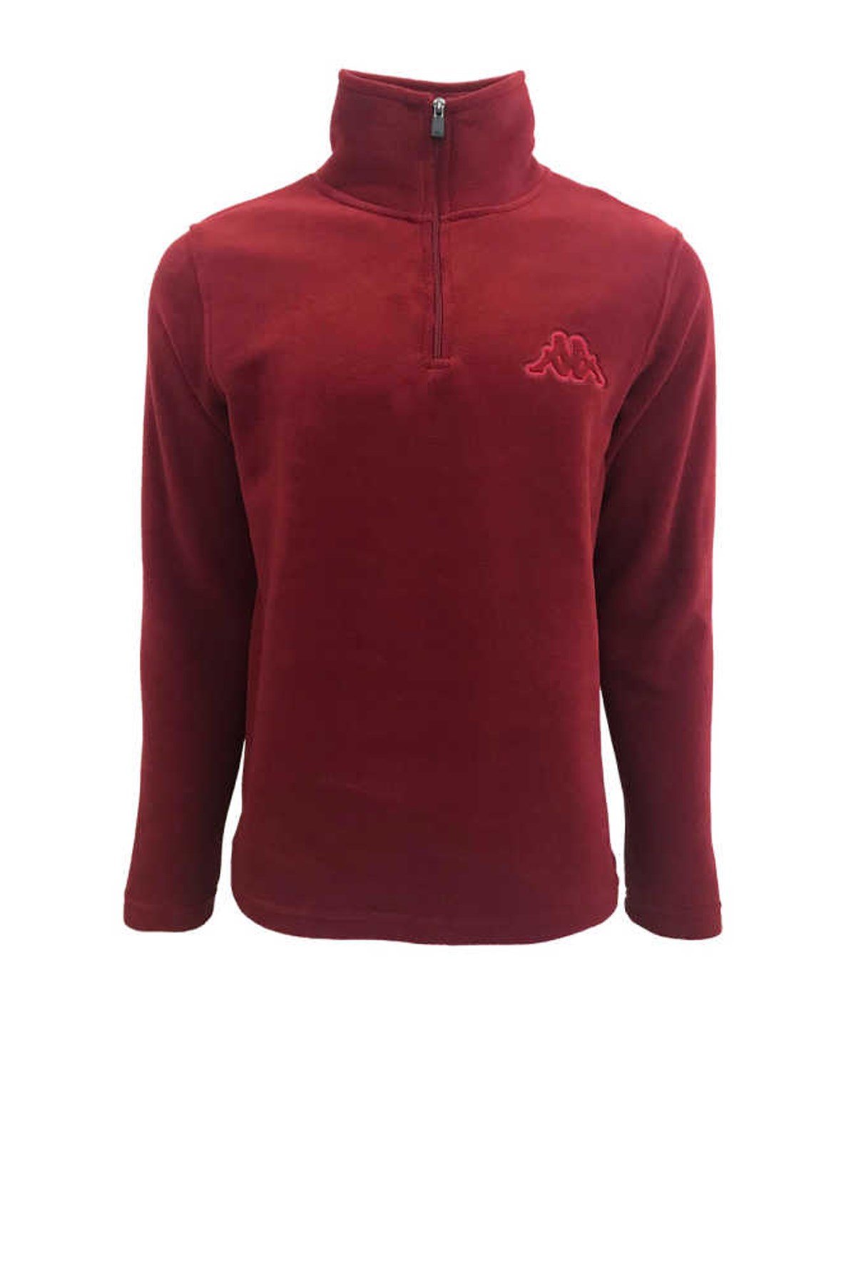 Kappa Vuino Yarım Fermuarlı Polar Sweatshirt 1 3036XK0 Bordo