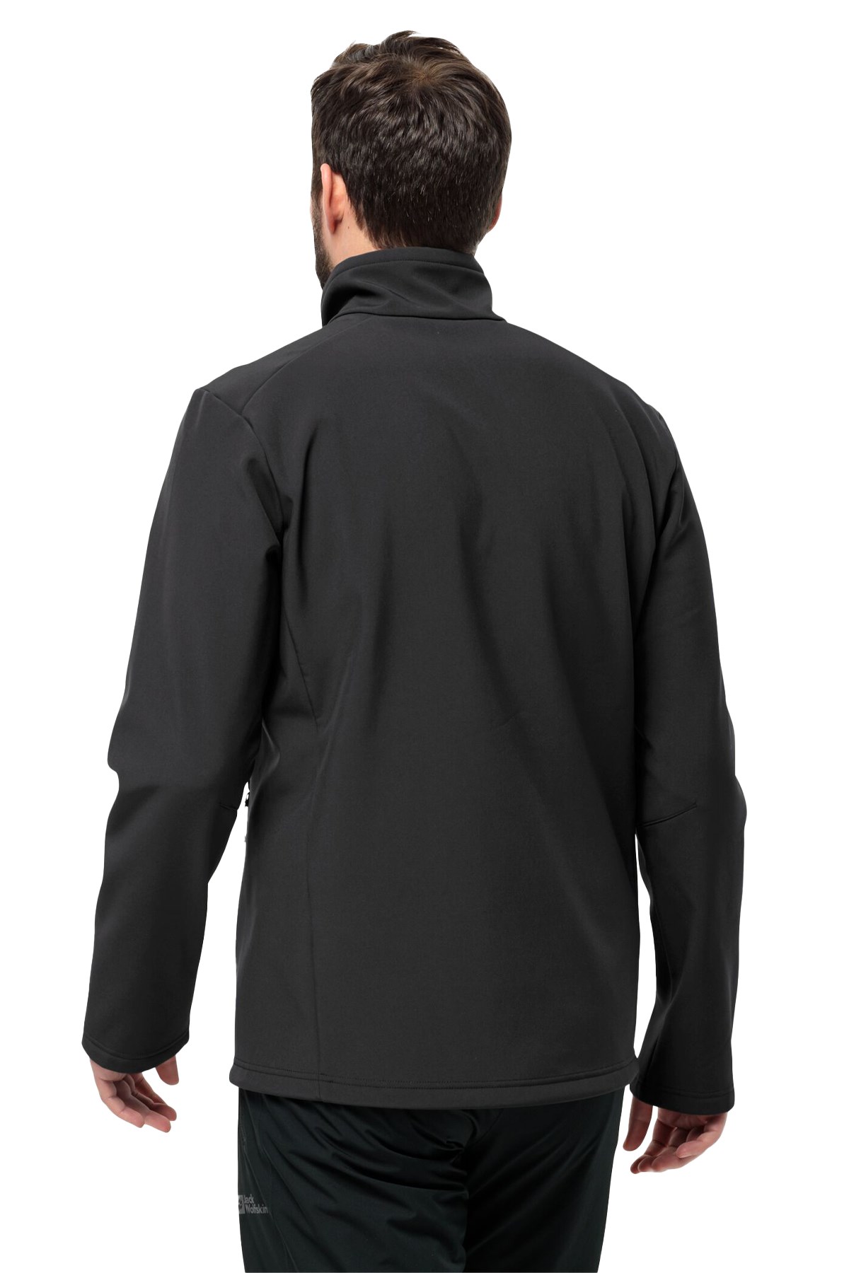 Jack Wolfskin Whirlwind Erkek Softshell Mont 1305802-6000 Siyah