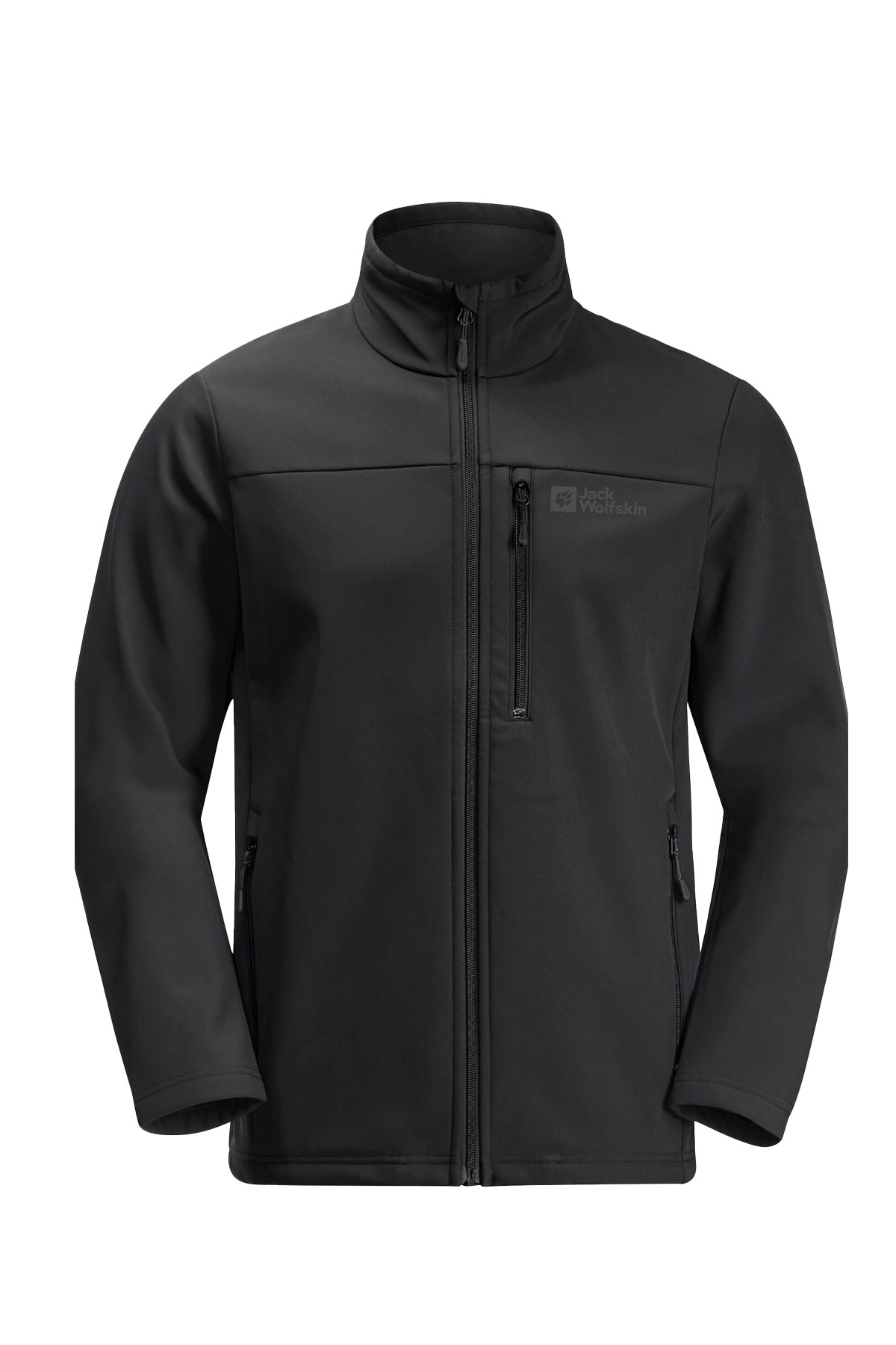 Jack Wolfskin Whirlwind Erkek Softshell Mont 1305802-6000 Siyah