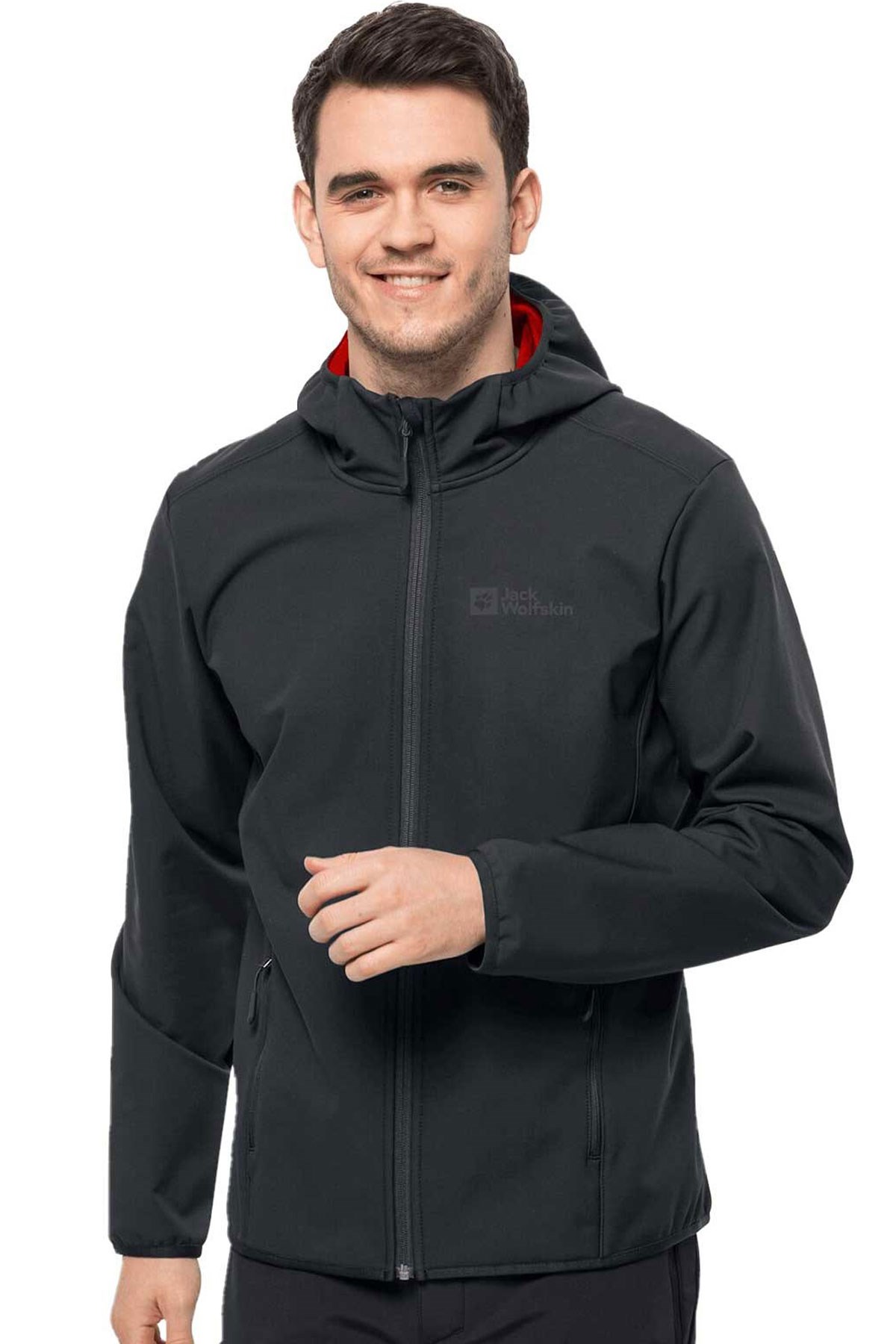 Jack Wolfskin Bornberg Erkek Softshell Mont 1307471-6350 Antrasit