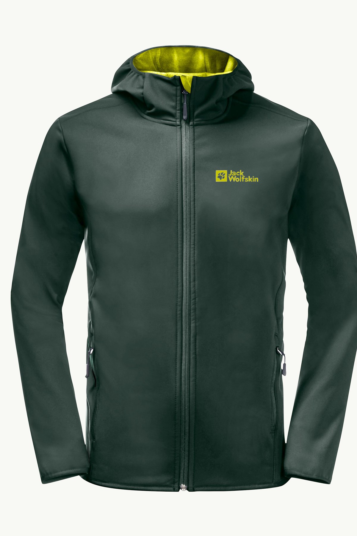 Jack Wolfskin Bornberg Hoody Erkek Softshel Mont 1307471-T0138 Siyah