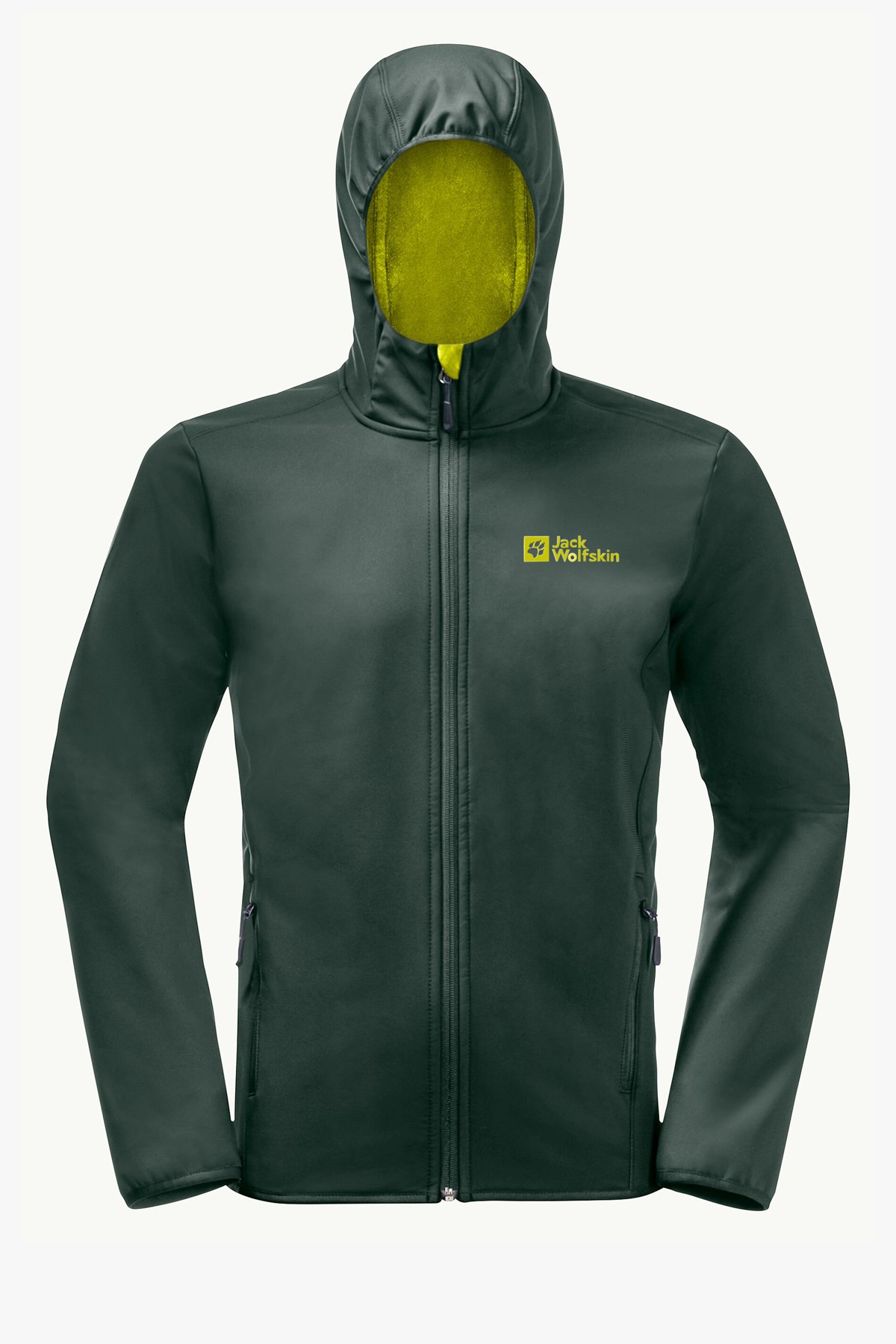 Jack Wolfskin Bornberg Hoody Erkek Softshel Mont 1307471-T0138 Siyah