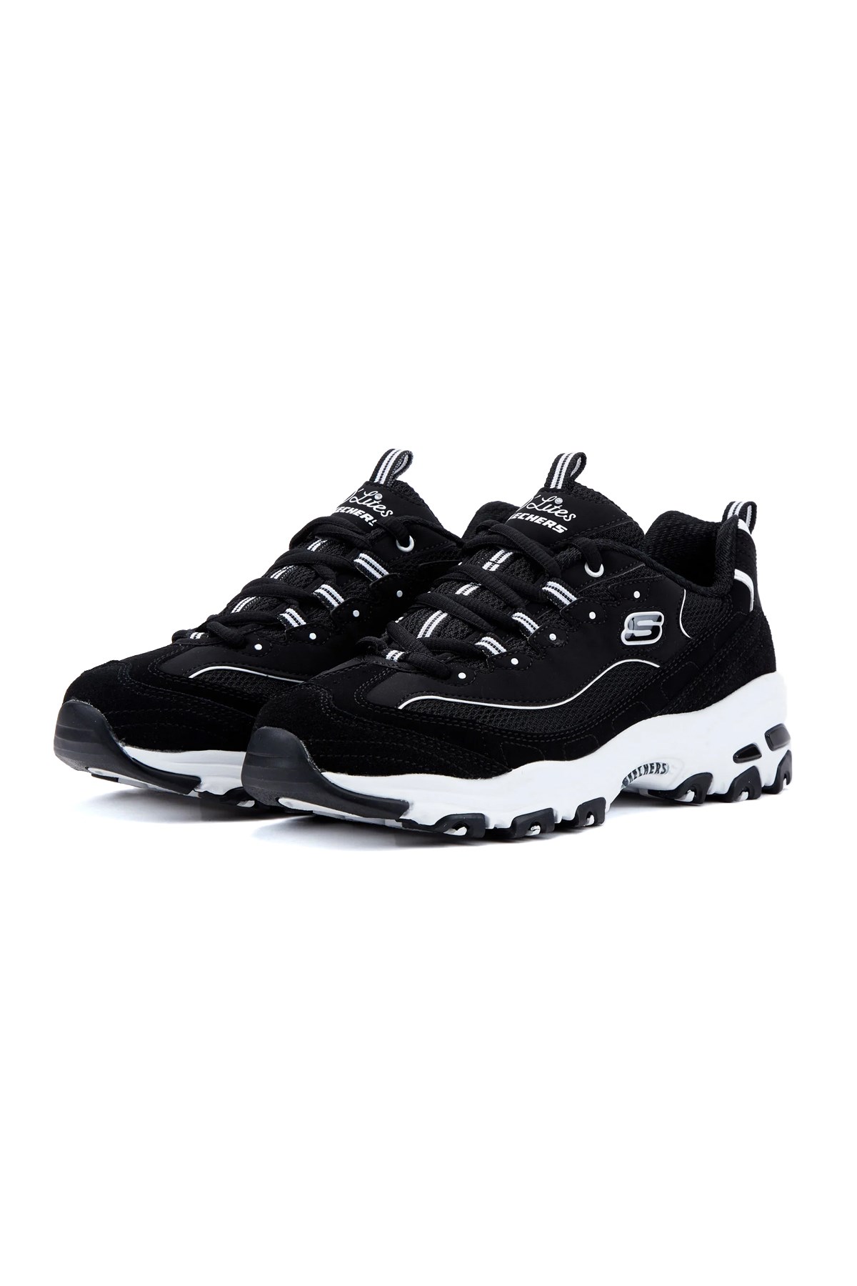 Skechers D'Lites - March Kadın Spor Ayakkabı 13148 BKW Siyah