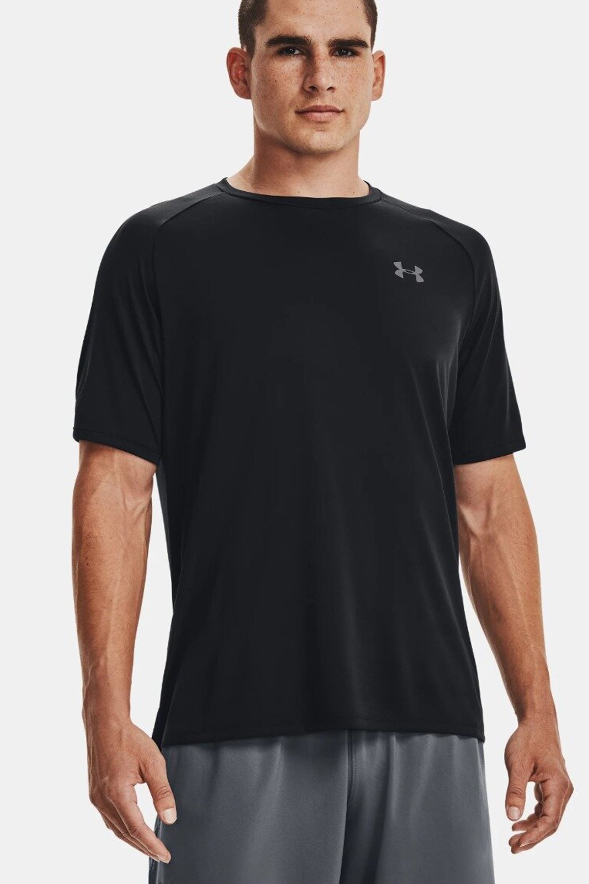 Under Armour Ua Tech 2.0 Erkek Tişört 1326413-001 Siyah
