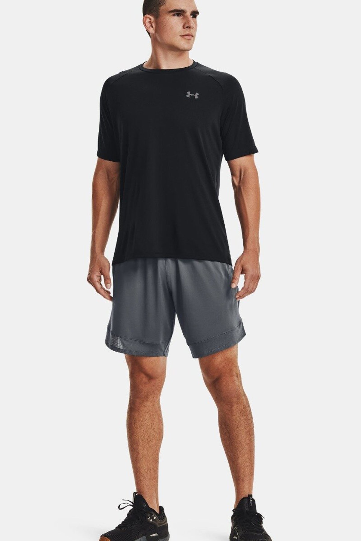 Under Armour Ua Tech 2.0 Erkek Tişört 1326413-001 Siyah