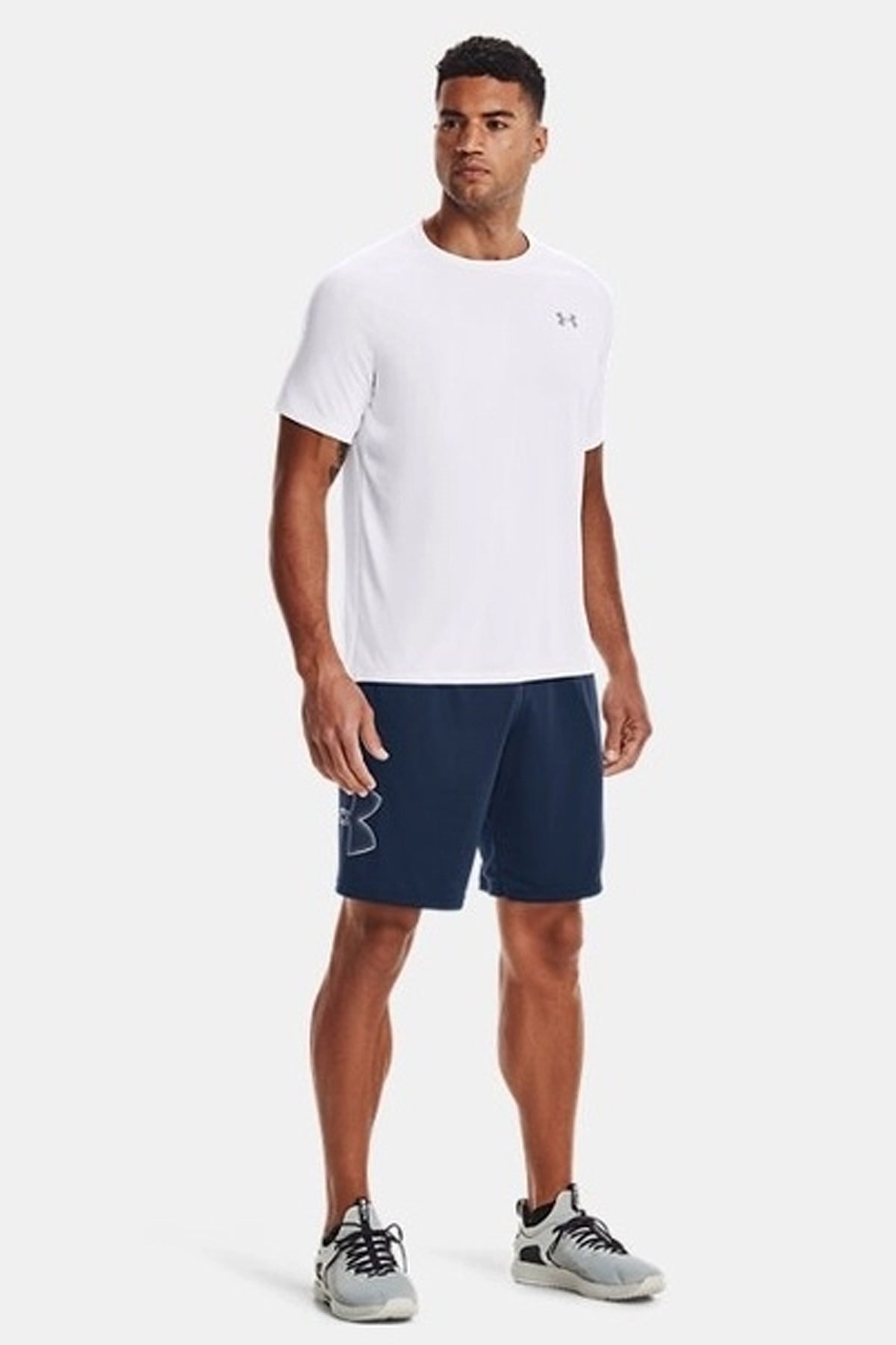 Under Armour Ua Tech 2.4 Erkek Tişört 1326413-100 Beyaz