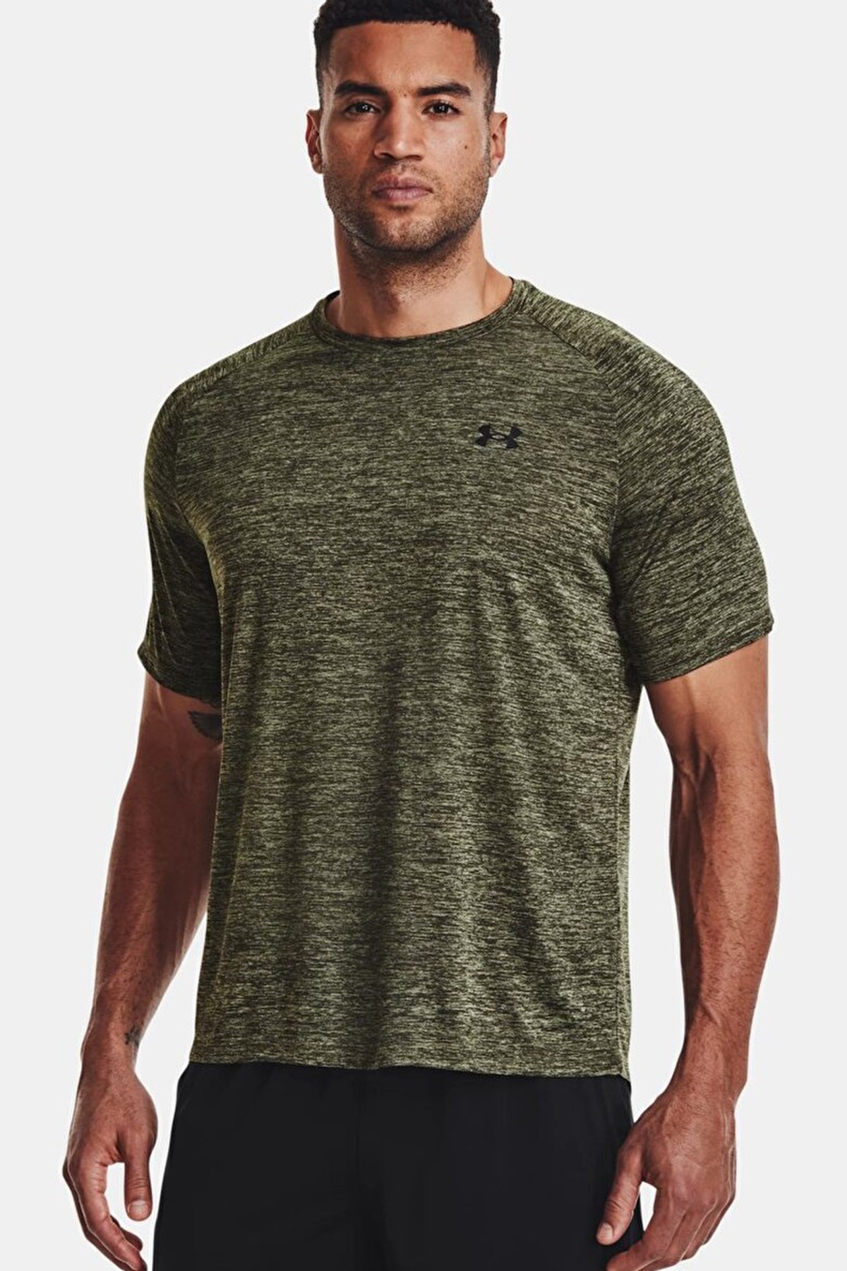 Under Armour Ua Tech 2.8 Erkek Tişört 1326413-390 Yeşil