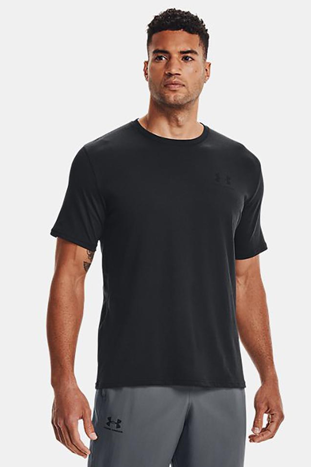 Under Armour Ua M Sportstyle Lc  Erkek Tişört 1326799-001 Siyah
