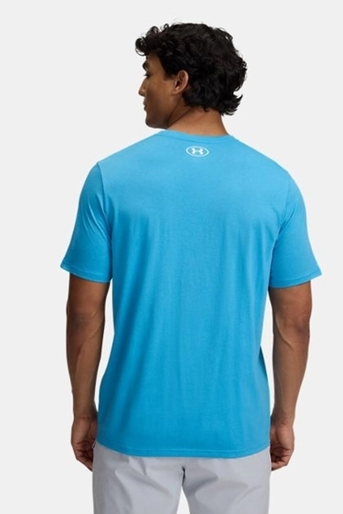 Under Armour Ua M Sportstyle Lc  Erkek Tişört 1326799-453 Mavi