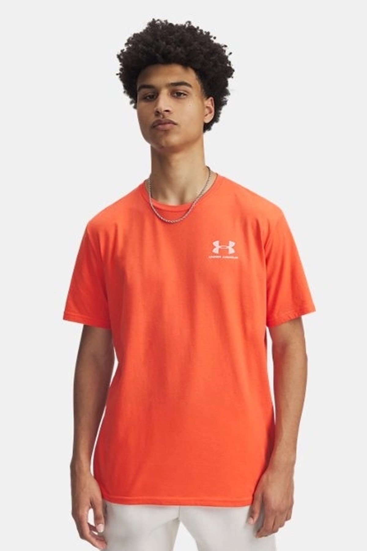 Under Armour Ua M Sportstyle Lc  Erkek Tişört 1326799-847 Kırmızı